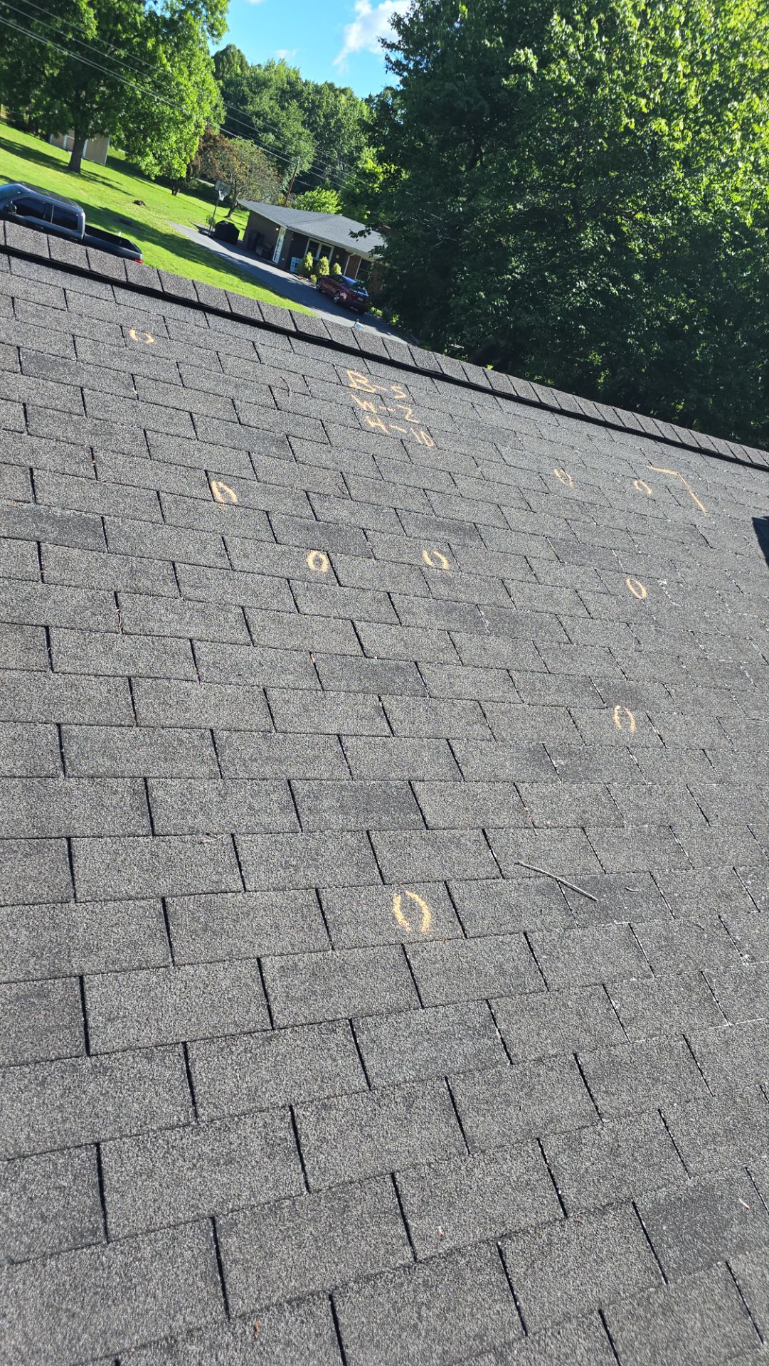 Roof and gutter replacement by hail and wind damage by Just Brilliant Restoration JBR