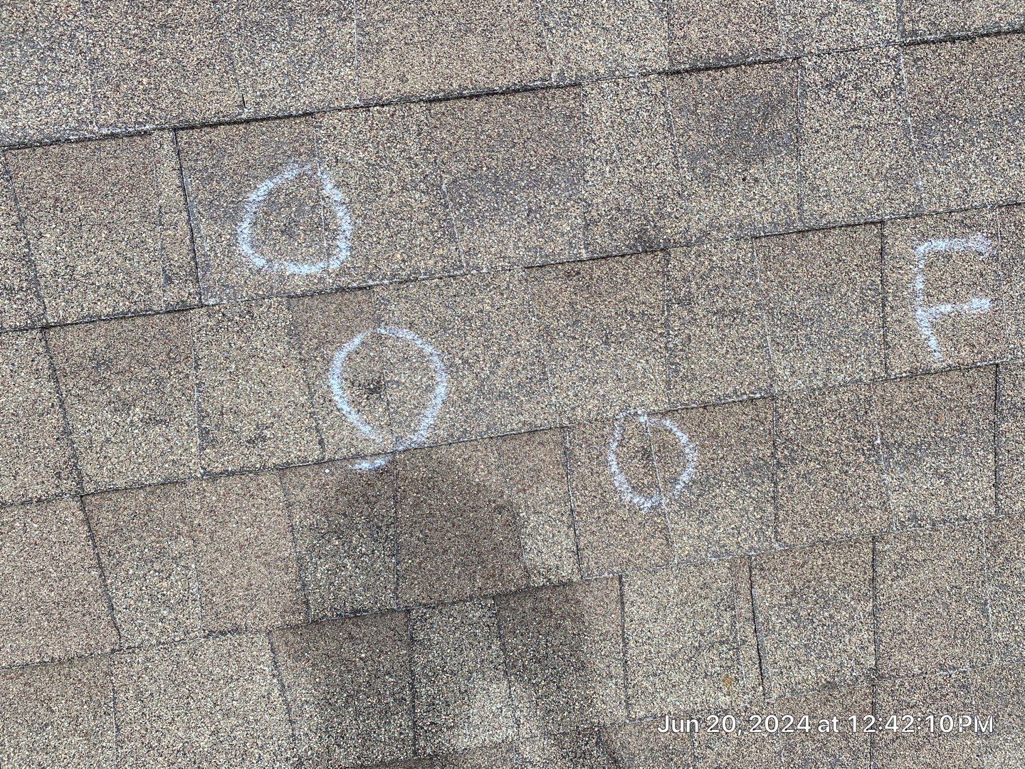 Hail Roof inspection in Jenks by Decor Roofing & Restoration