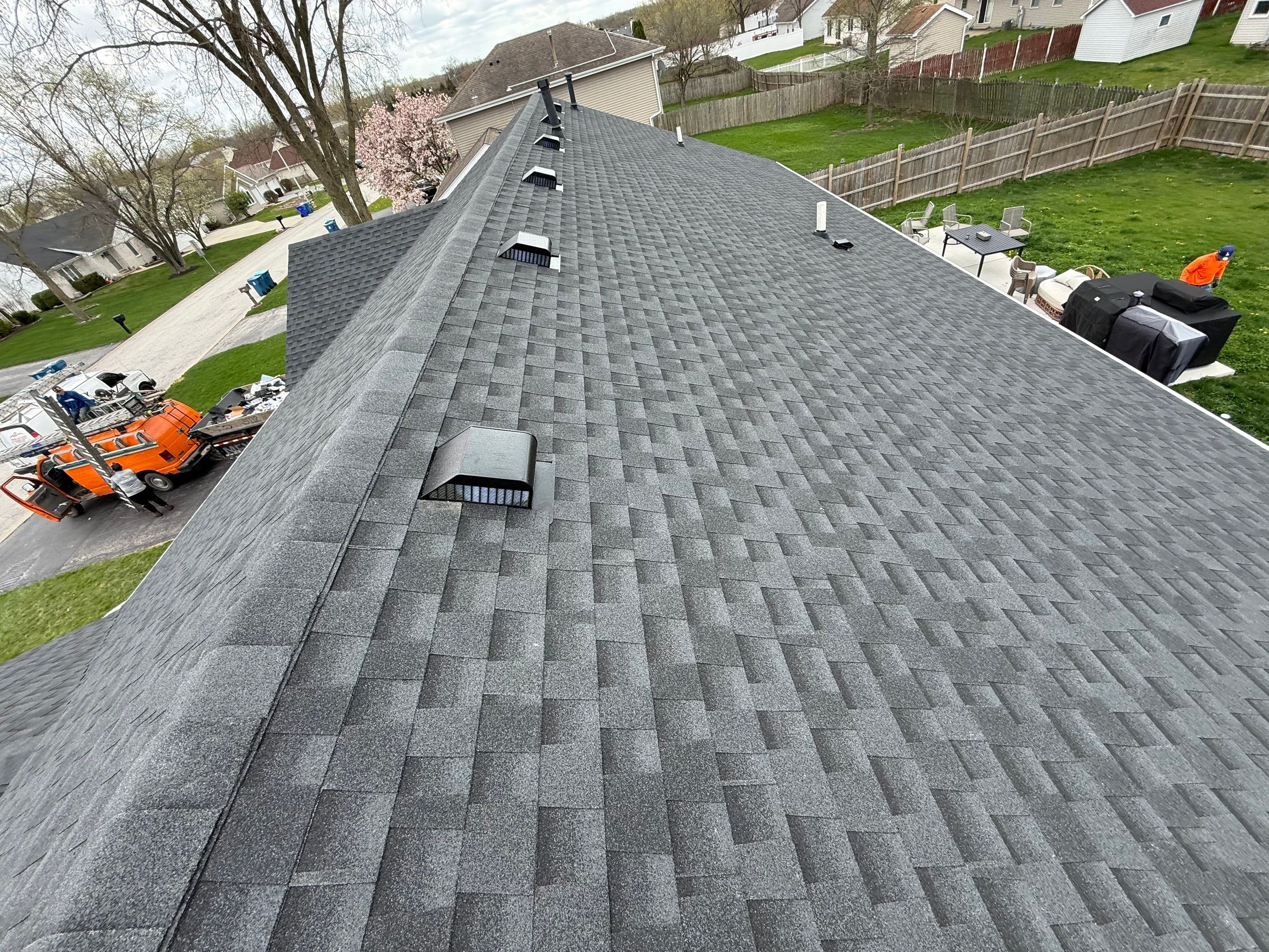 Roof replacement by Optimal Home Improvement 
