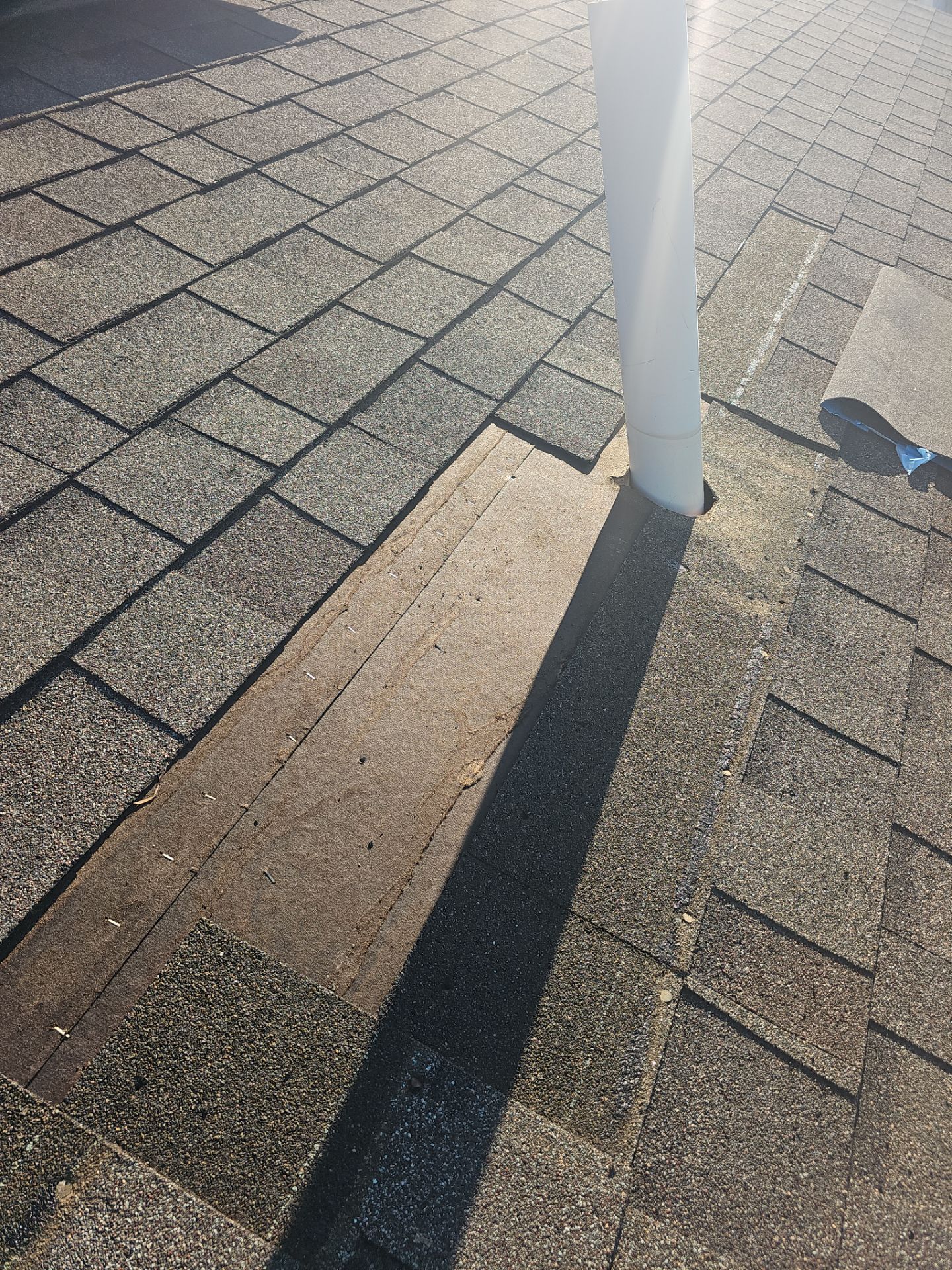 Roof Repair - Ridge Vent and Vent Flashing Boot Replacement by Winchester Roofing