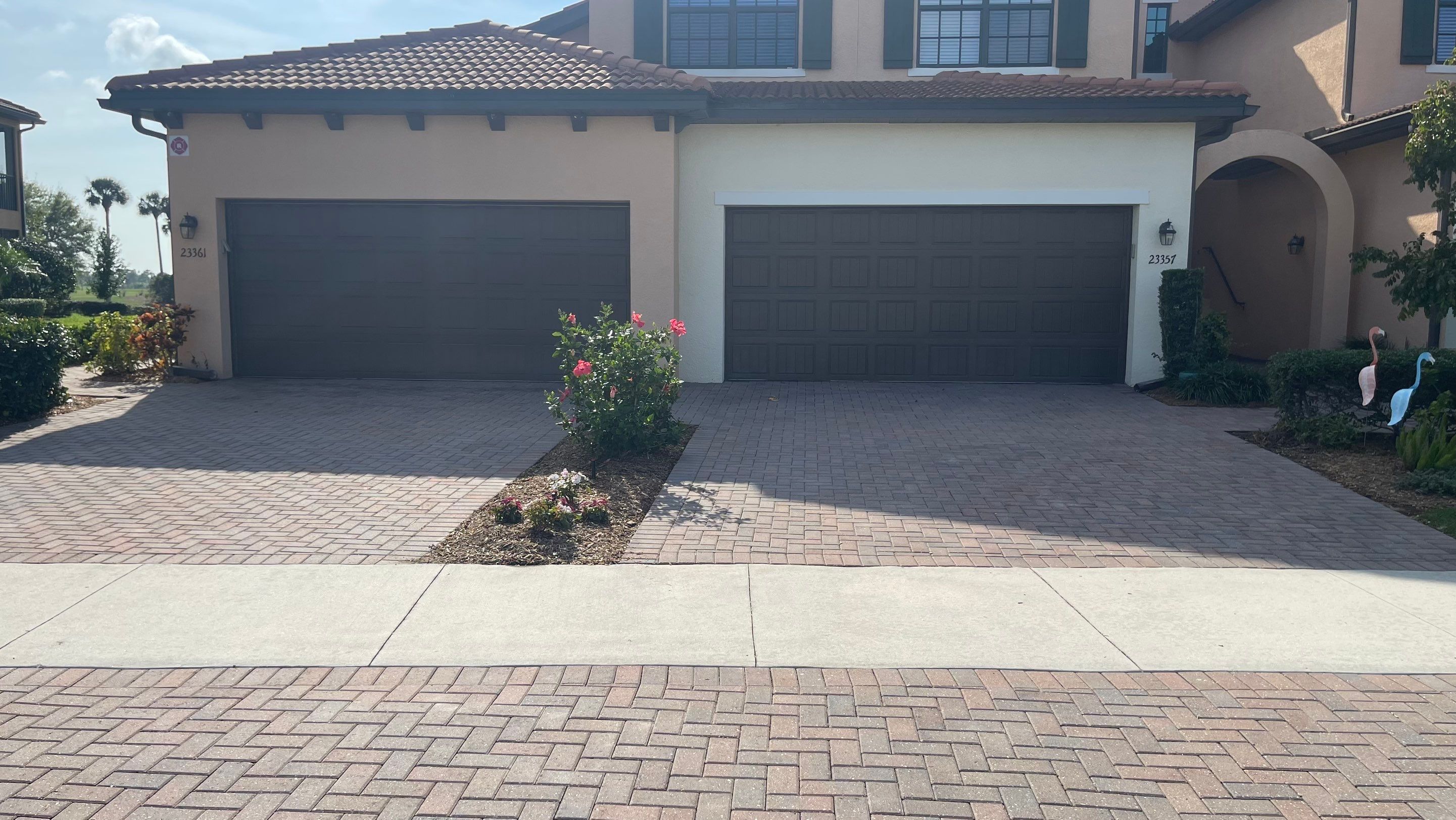 HOA Paver Driveway & Sidewalk Cleaning in Sarasota National, Venice, FL | Sunshine AquaWash by Sunshine AquaWash