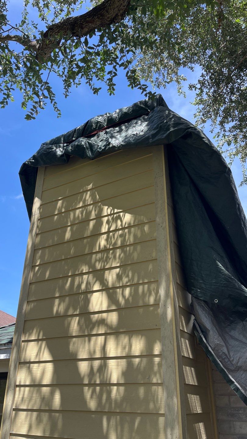 Rotting away under the Oaks by Bayfront Roofing and Construction