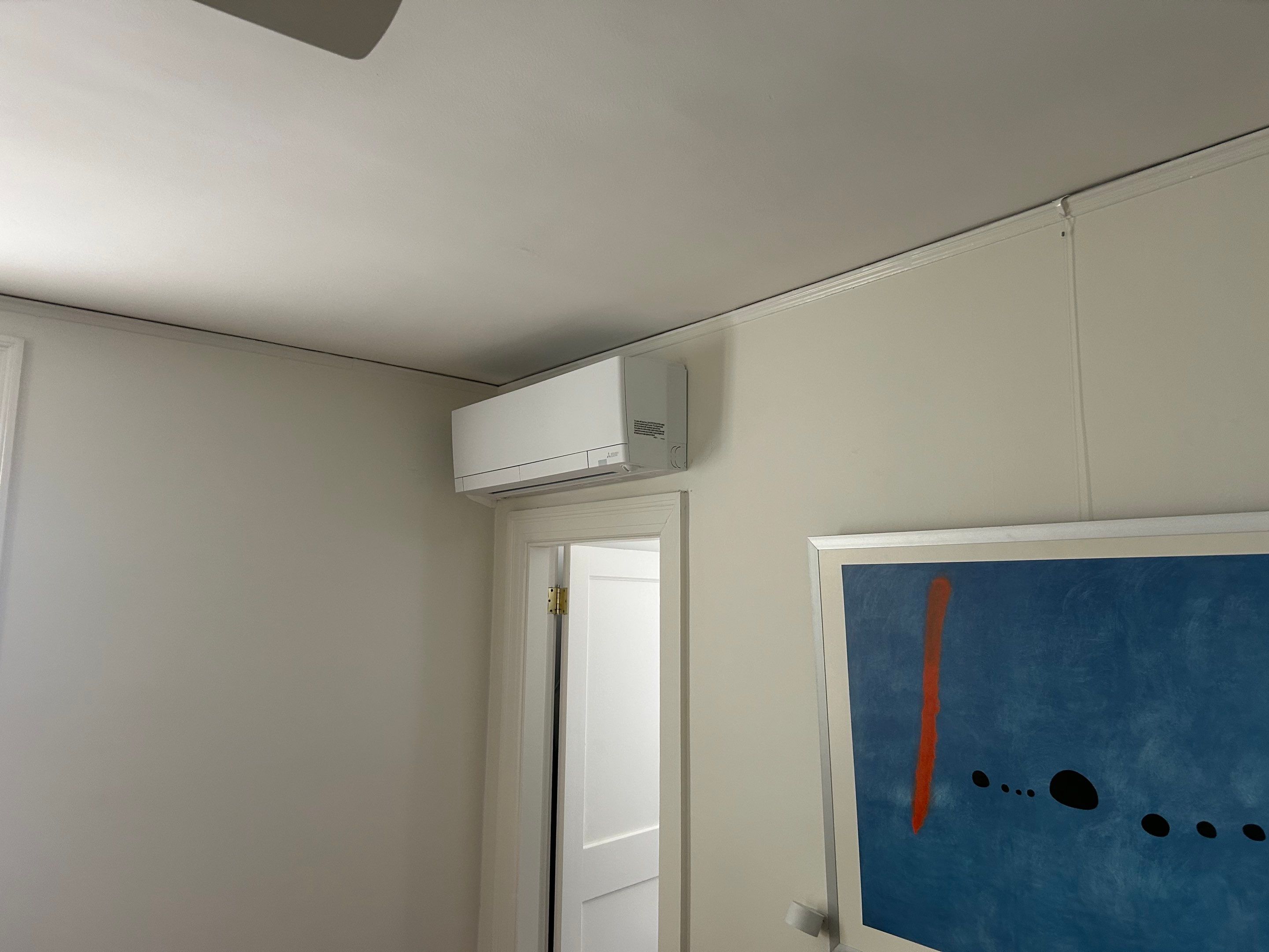 Multi-Zone Mitsubishi Ductless Mini-Split Installation in Historic Newport Home by Ocean State Air Solutions