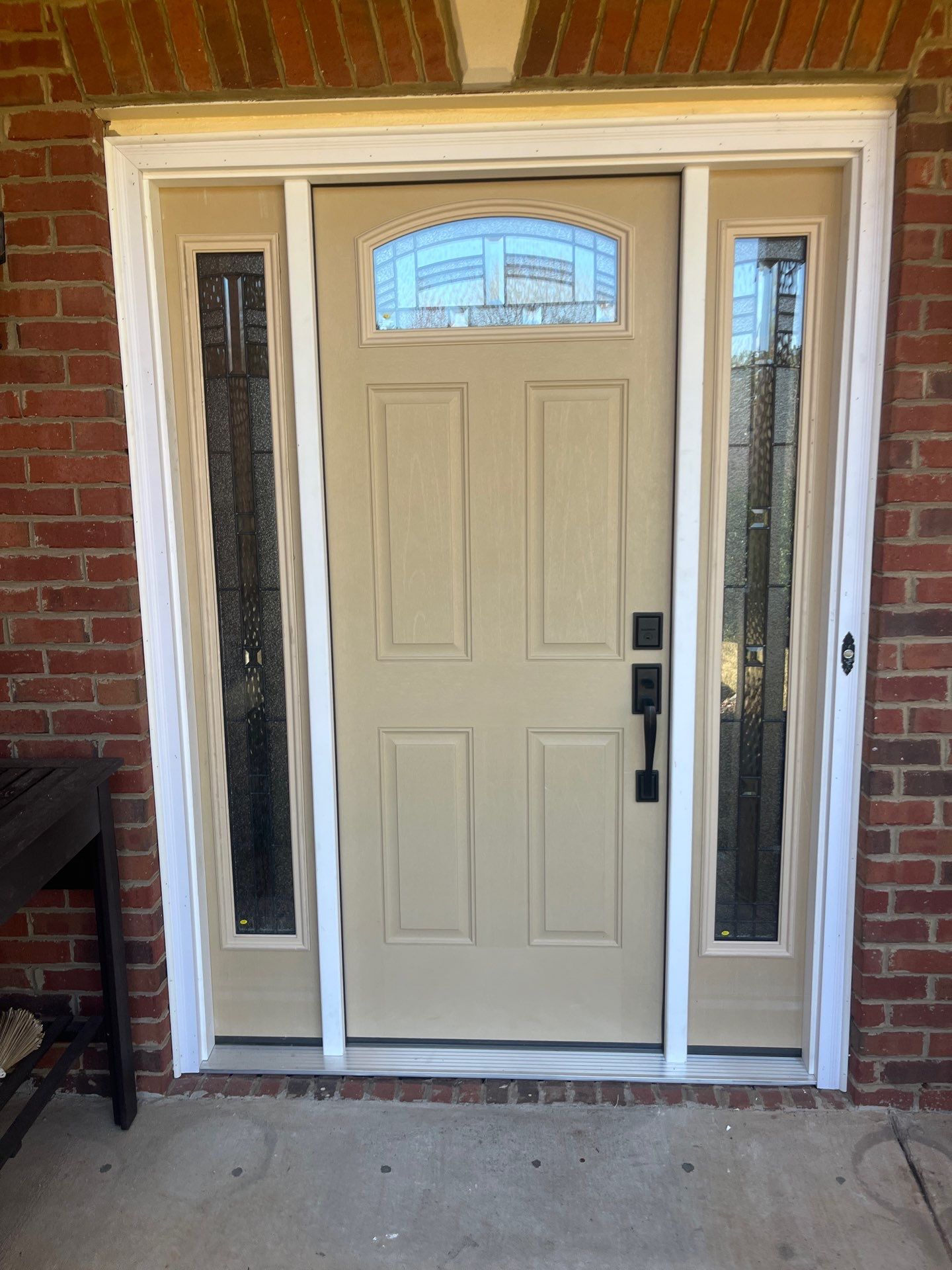 Exterior Painting, Rotted Wood Replacement, & Therma-Tru Door Installation by Nelson Exteriors 
