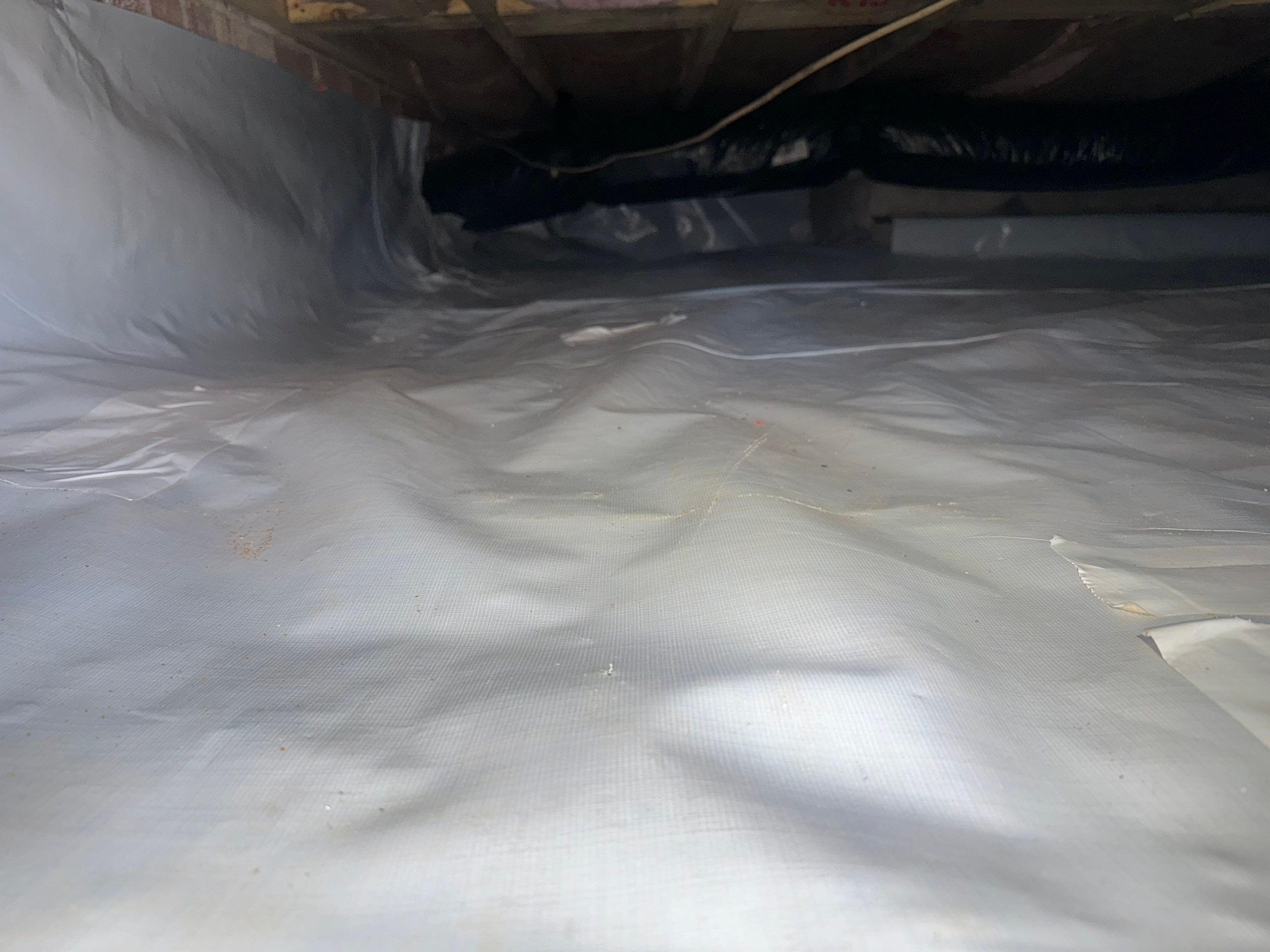Sealed Crawlspace using Aprilaire E-70 Dehumidifier by Impact Crawlspace