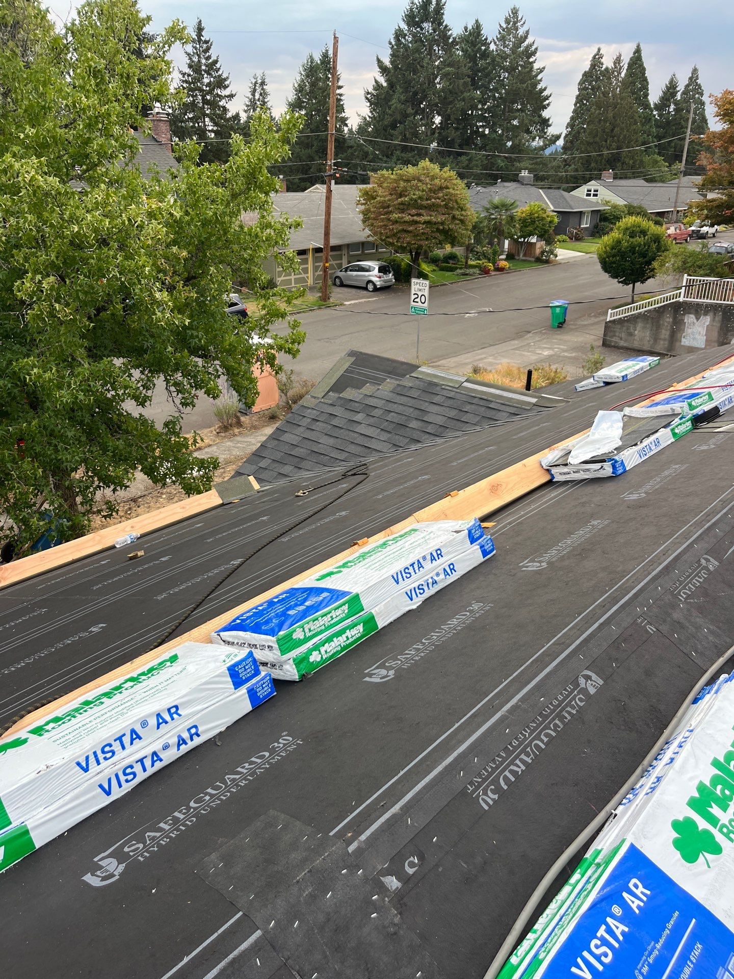 Project in Portland by Tom Leach Roofing