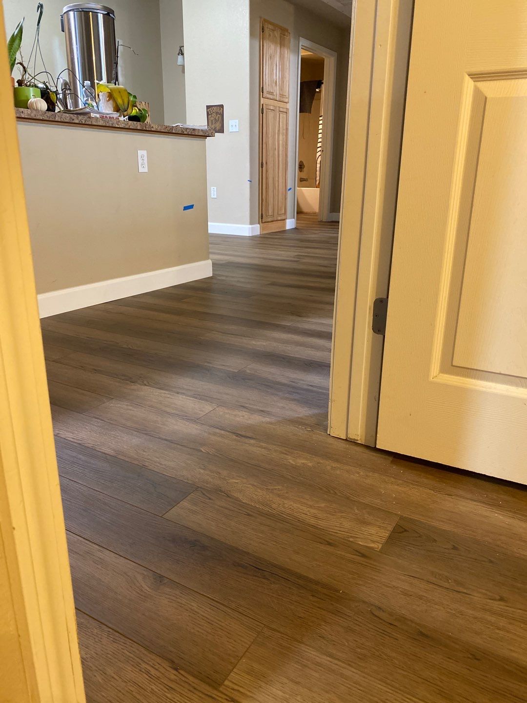 Flood damage renovation by Footprints Floors South Sacramento