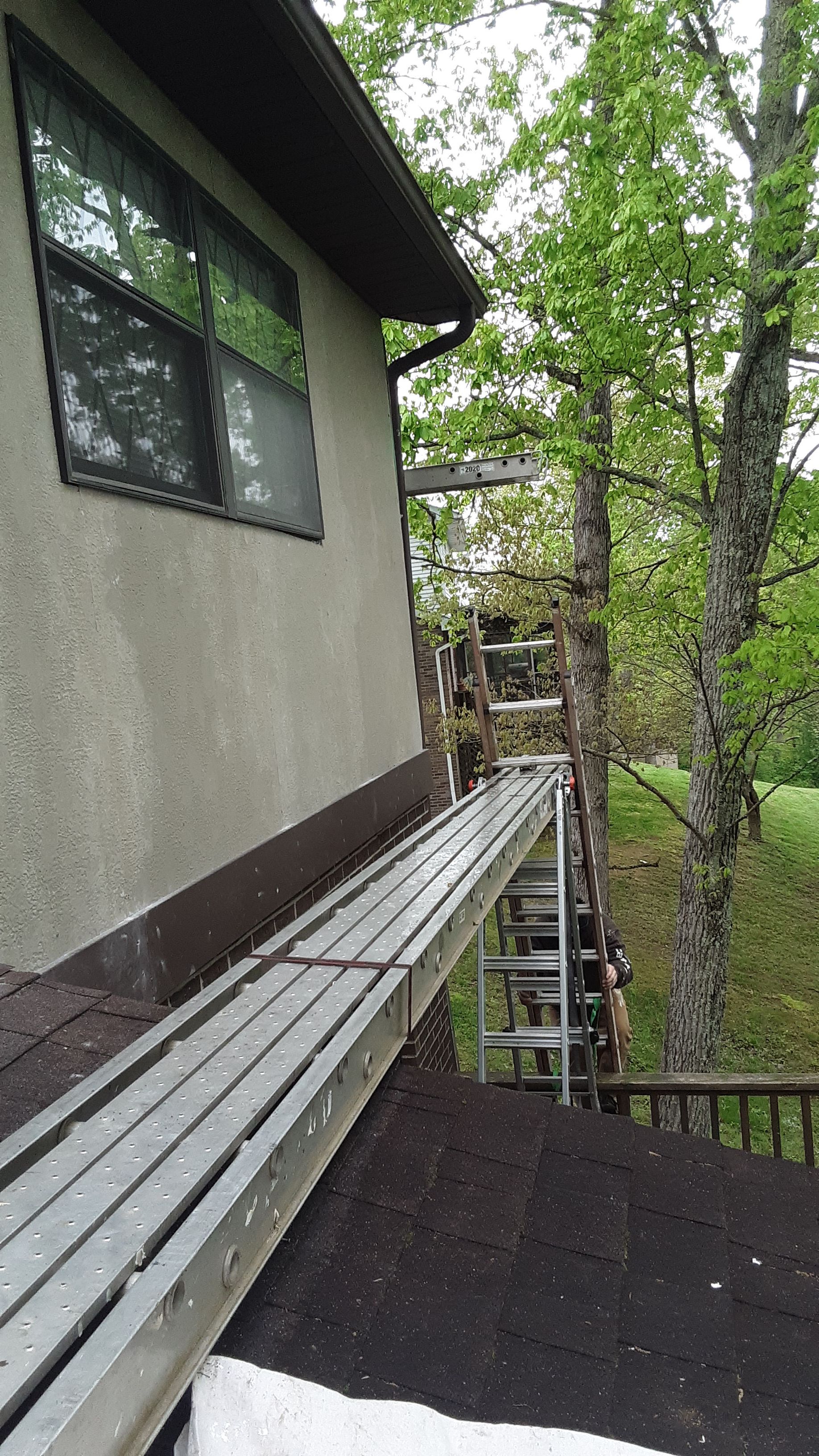 Old to New Tudor Style Fiber Cement Update  by Secure Construction Company Inc