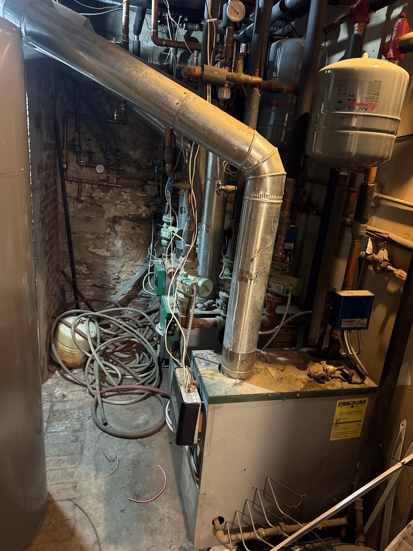 Beacon, NY — Gas Boiler Tune-Up & Basement Mechanical Service by Shelter Air