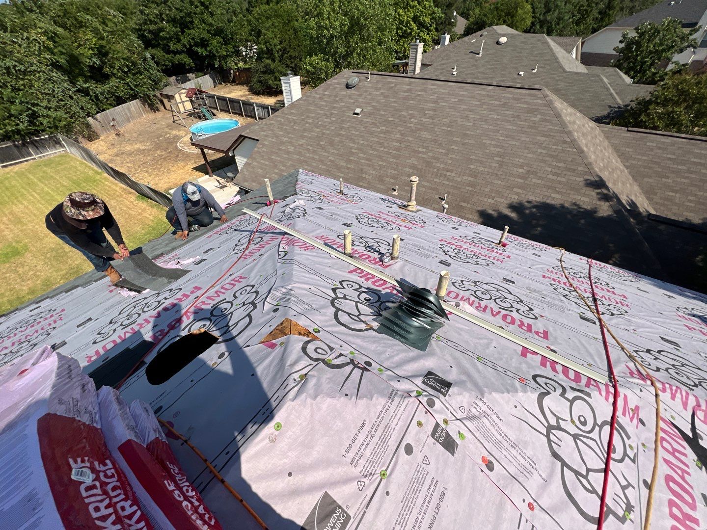 Residential Roofing Maintenance and Vent Repairs in Round Rock by Caliber Restoration LLC