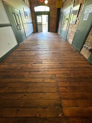 Historic restoration of 1873 floor 