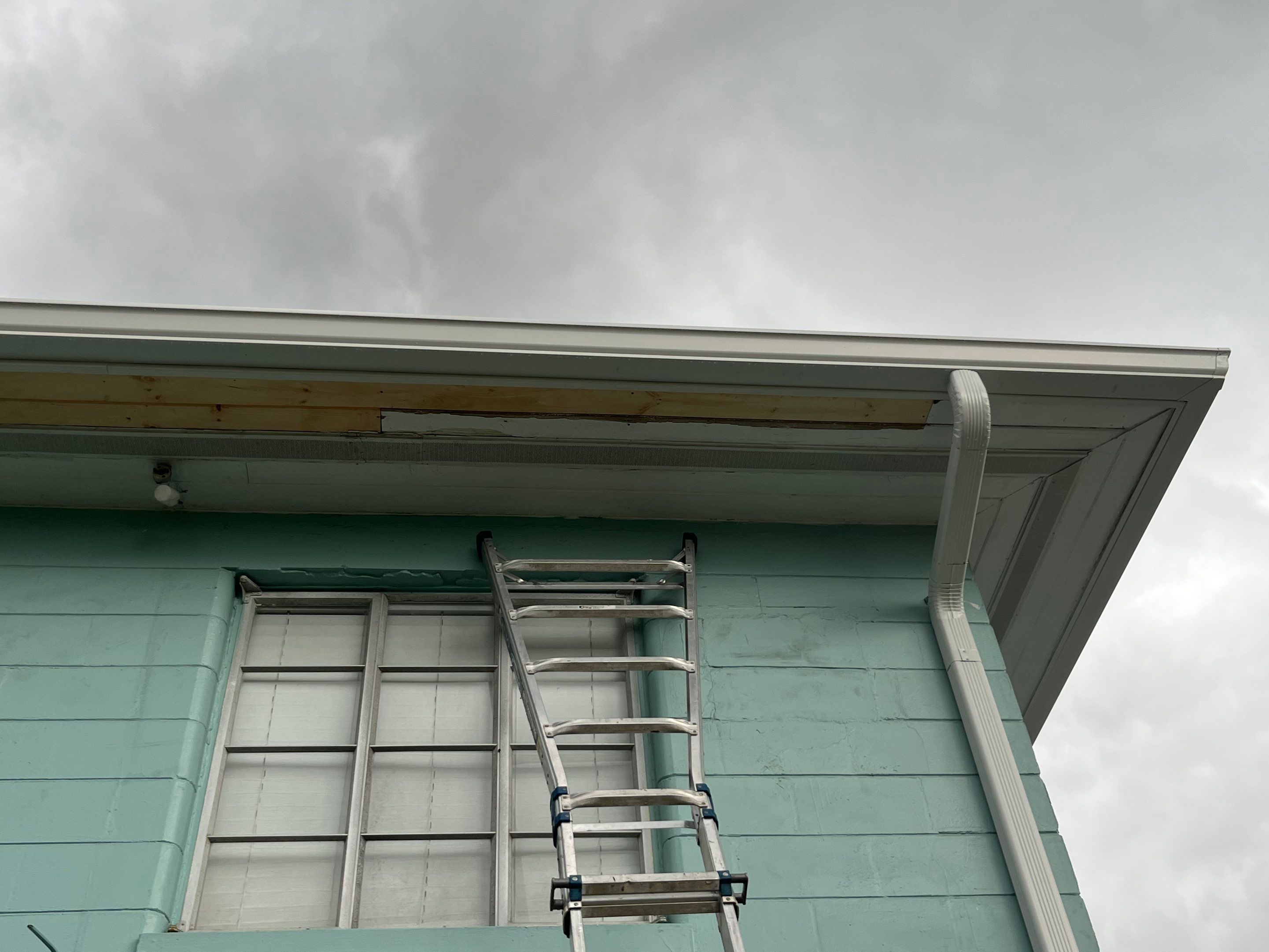 Gutter Replacement Before & After in Sarasota FL by Gutter Professors