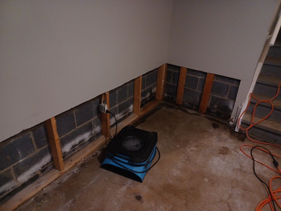 Project in West Bloomfield Township by EzDry Water Mitigation & Property Restoration