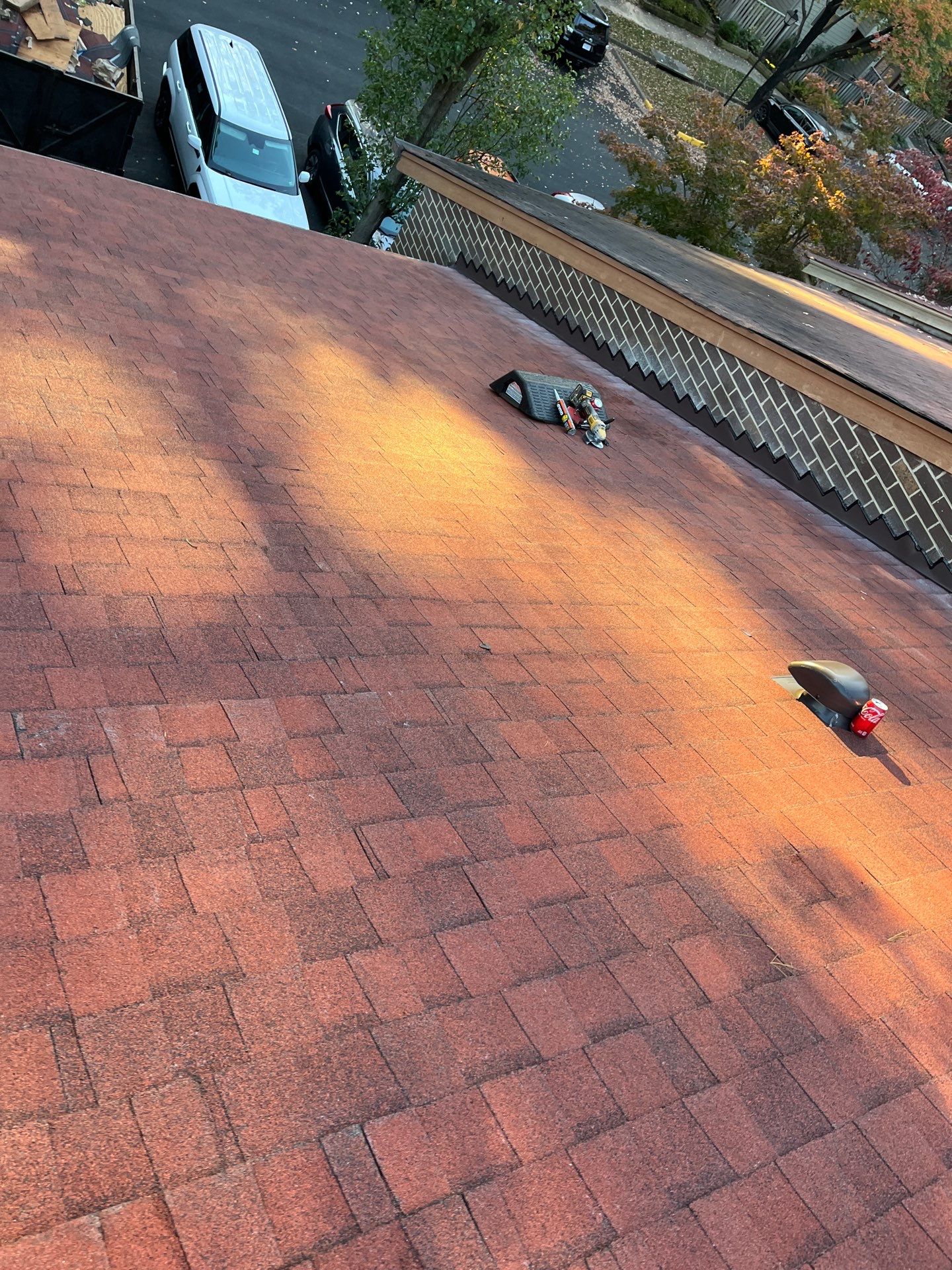 Reston: Residential Roof Replacement with CertainTeed Landmark Pro Designer Shingles in Max Def Red Oak by RM Banning, Inc.