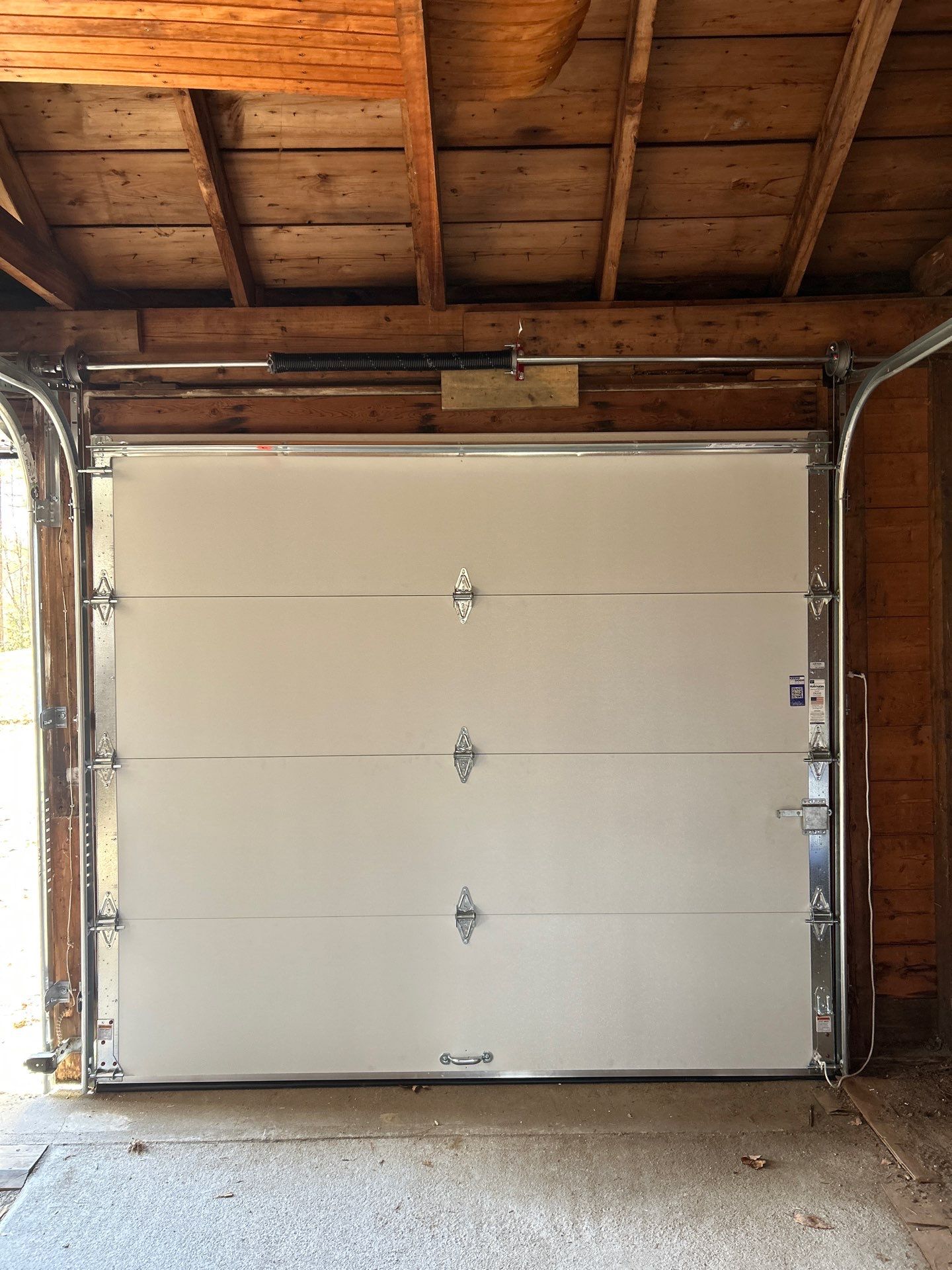 Door Installation using Raynor Encore Garage Door by Keene Door