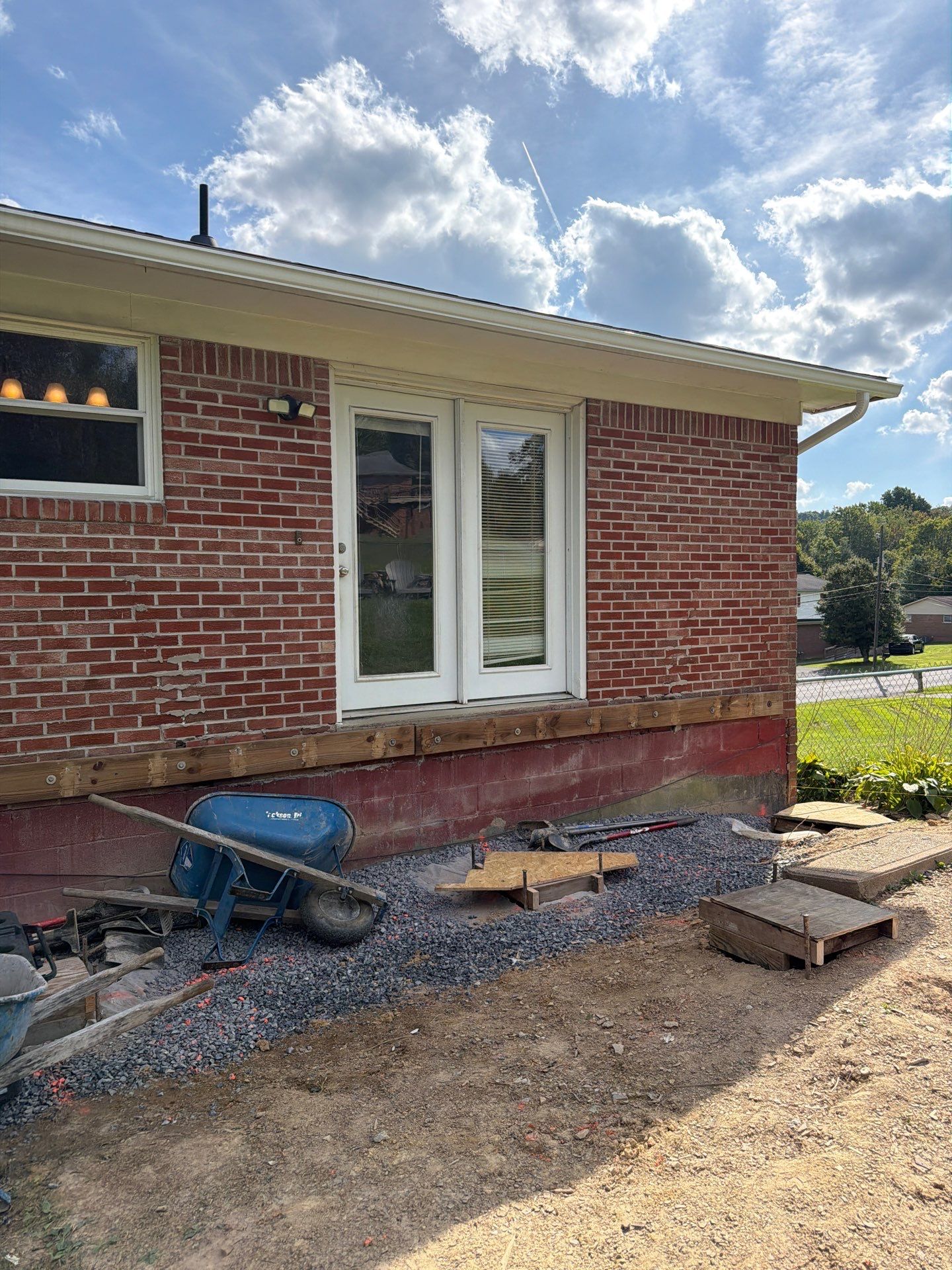 Composite Deck Replacement and Metal Railing Installation in Beckley by Walnut Hollow Decks & Outdoor Living