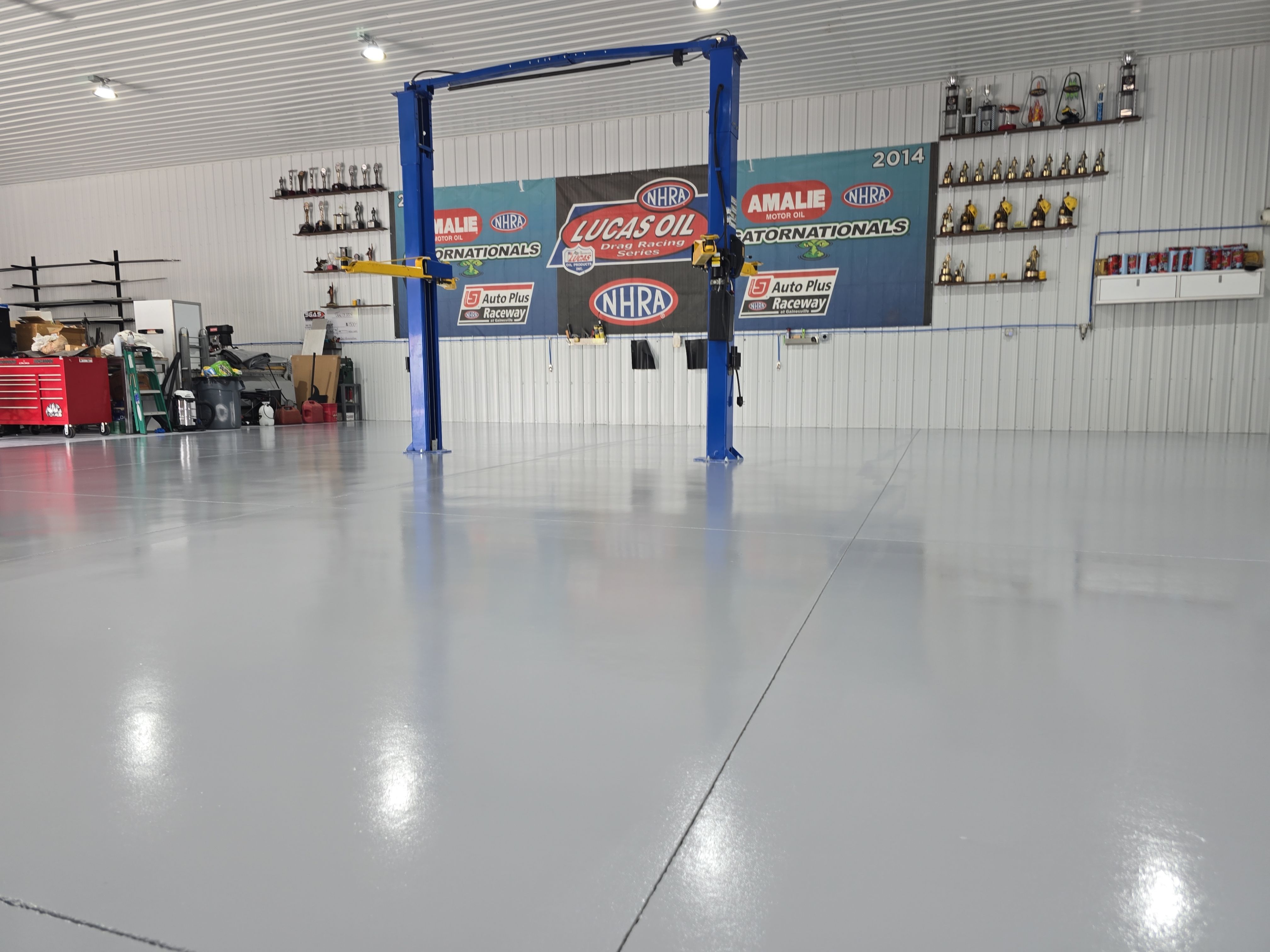 Front Porch & Shop Floor Upgrade by Elite Floor Solutions