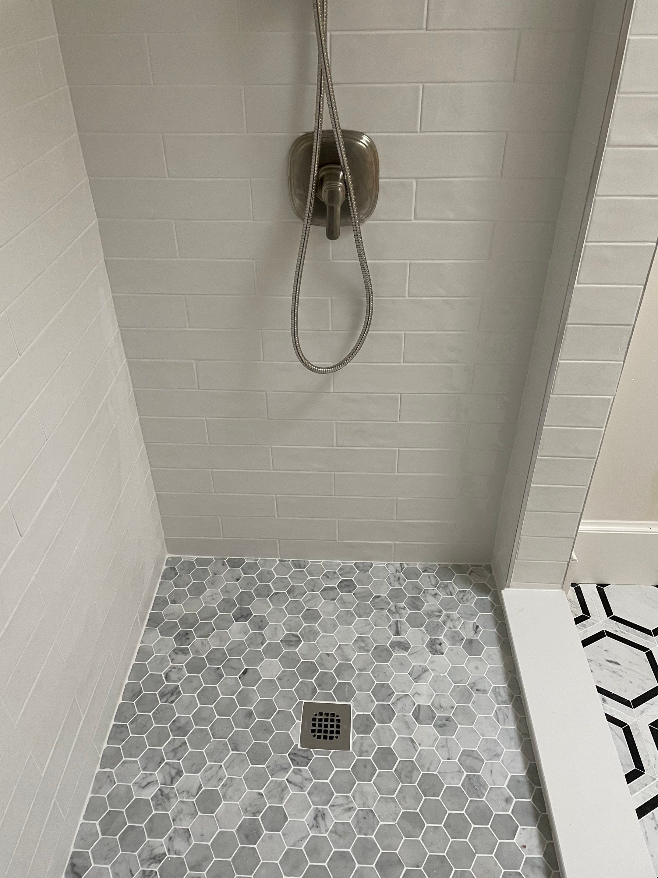 Bathroom Remodel using Tile by Home Concepts Construction