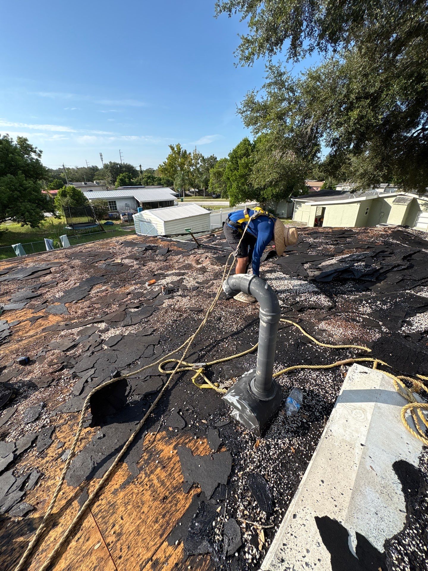 Standing Seam Metallic Copper Metal Roof Replacement in Deltona by Pinnacle Roofing Group