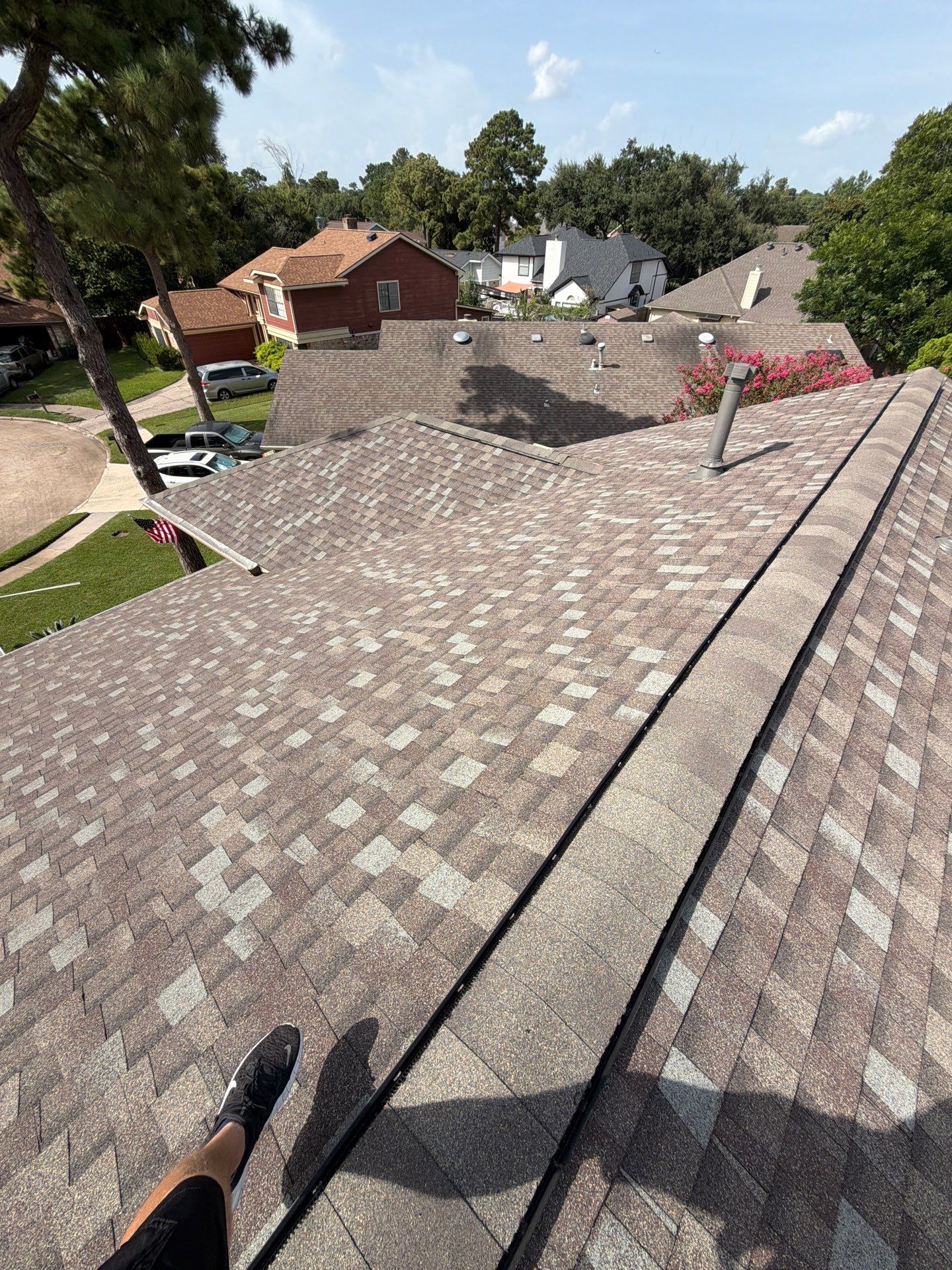 Project in Houston by Good Vibes Roofing