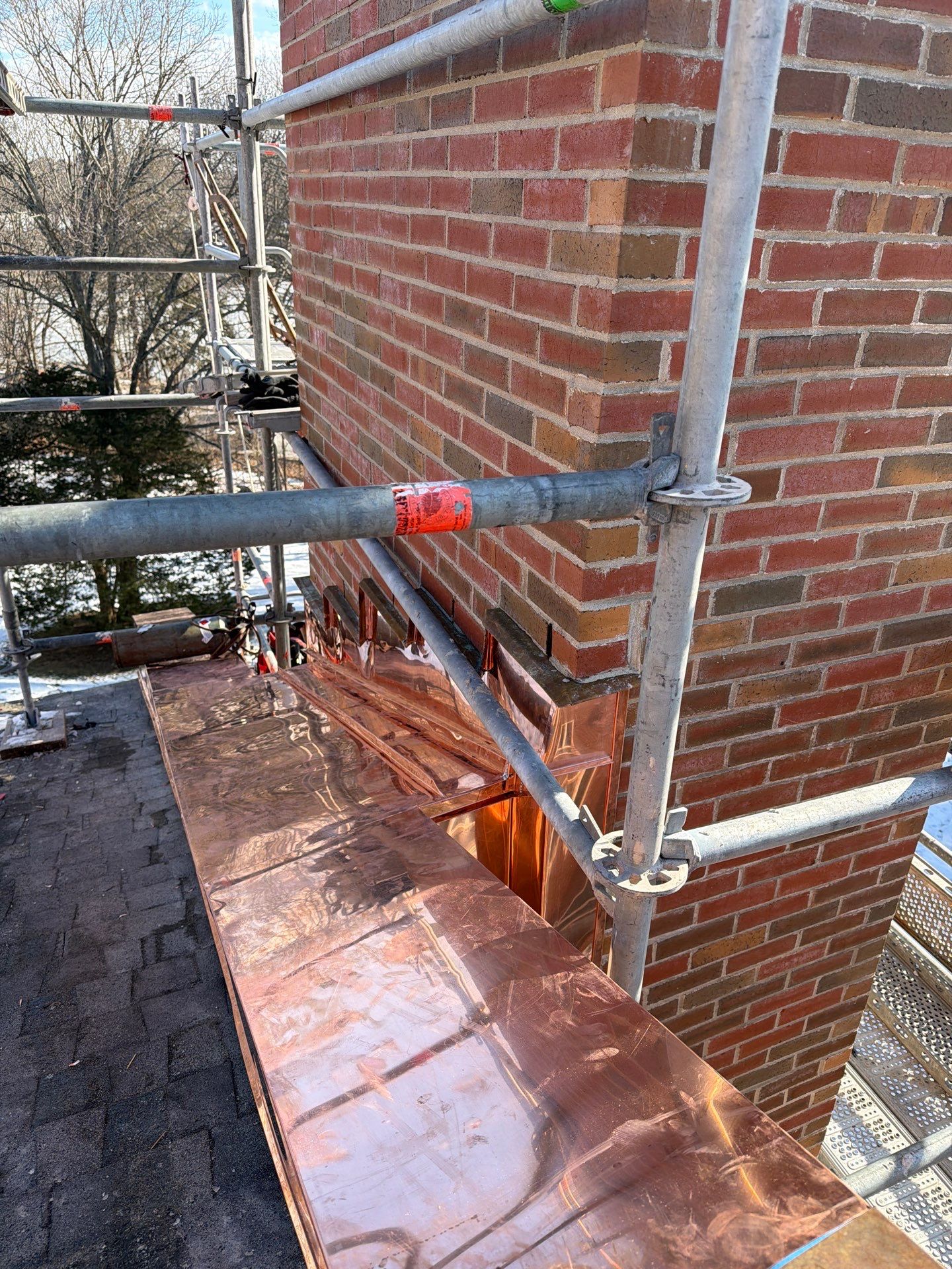 Copper Work - Cabot Estates Condos - Jamaica Plains, MA  by Rinaldi Brothers