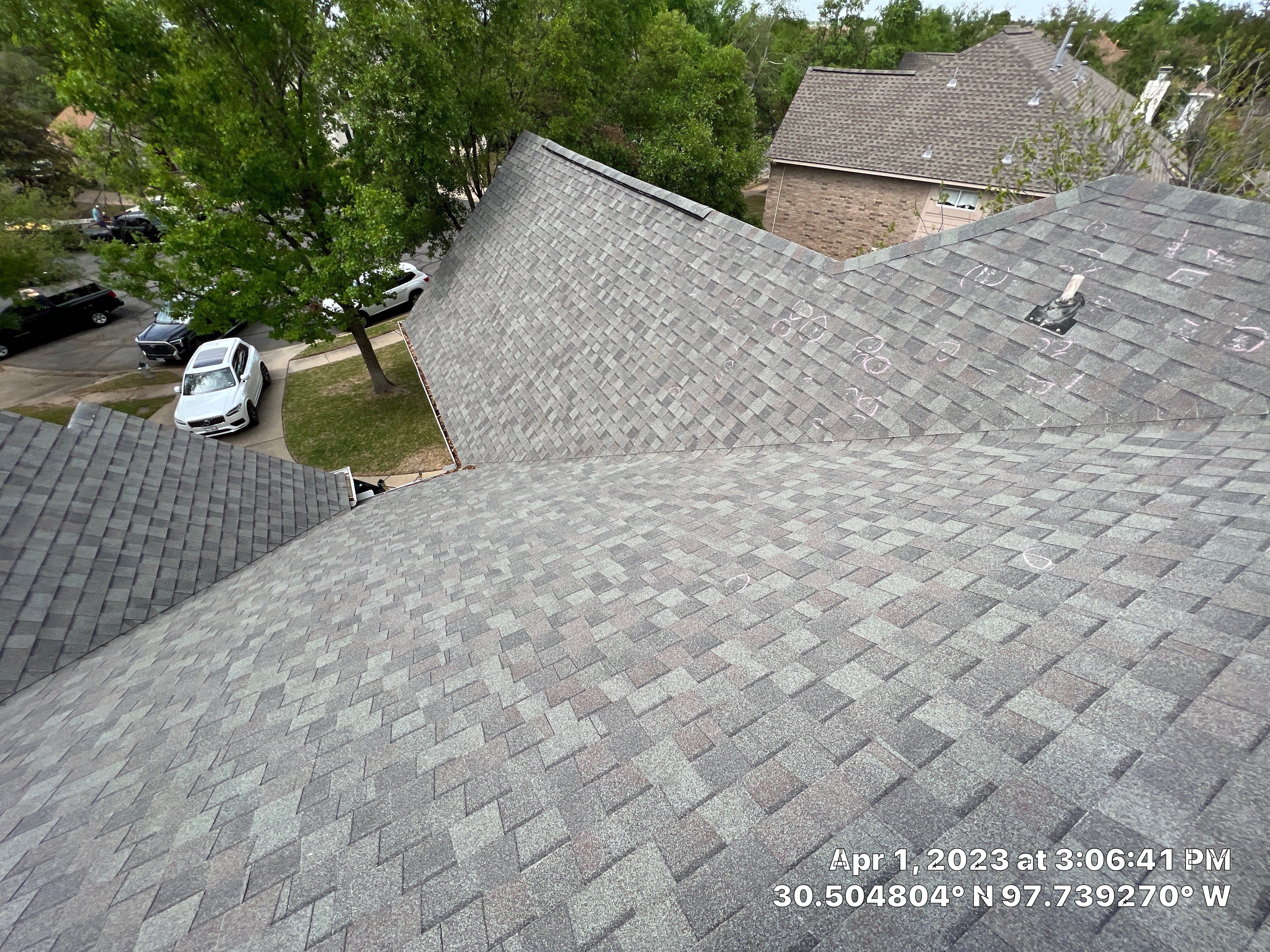 Austin Residential Roof Replacement Featuring IKO Glacier Architectural Shingles by Caliber Restoration LLC