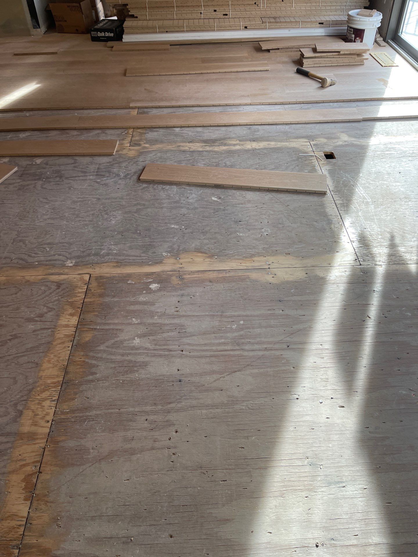 7 inch white Oak invisible finish by Ann Arbor Hardwoods