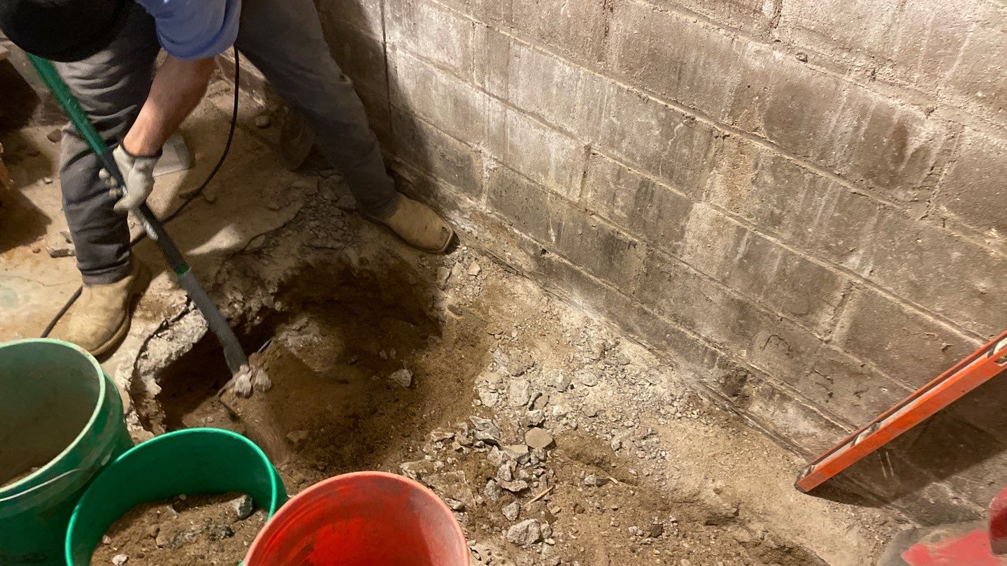 Drain Tile in South Minneapolis by Waterproofing Northeast