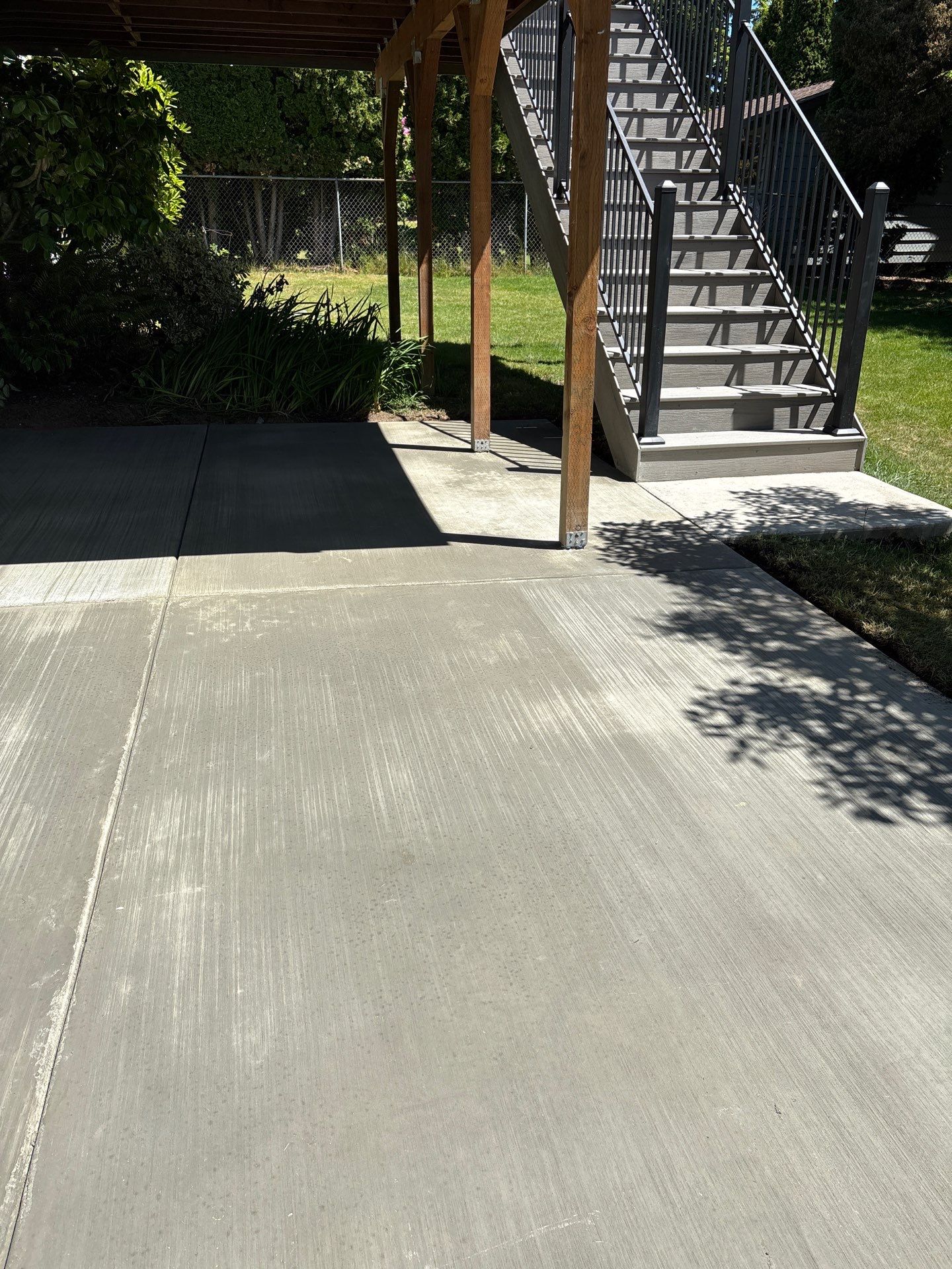 Concrete Patio & Driveway Renovation with Retaining Wall | Seattle  by Jireh Asphalt & Concrete Inc 