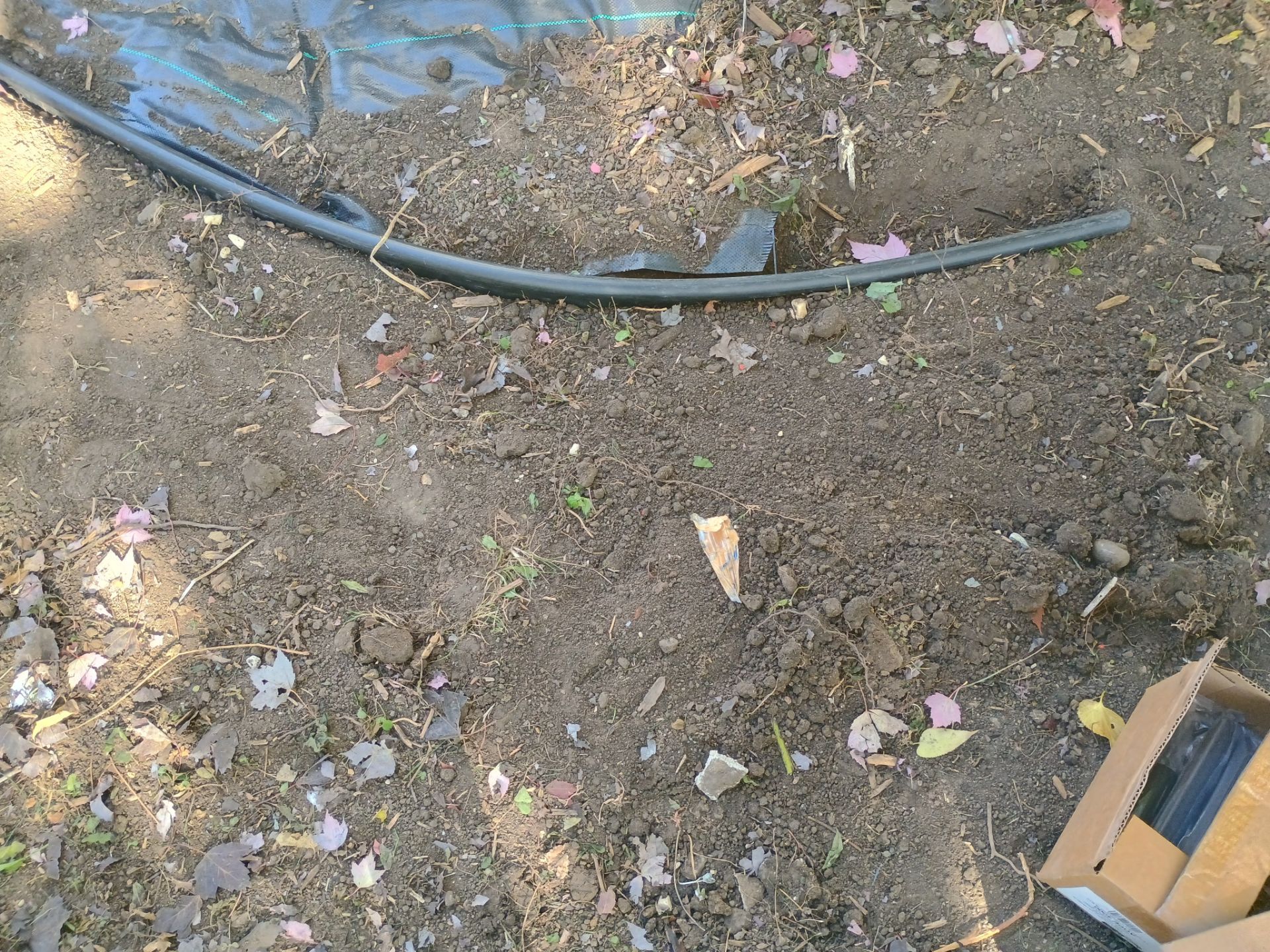 French Drain Installation for Michael by Waterproofing Northeast