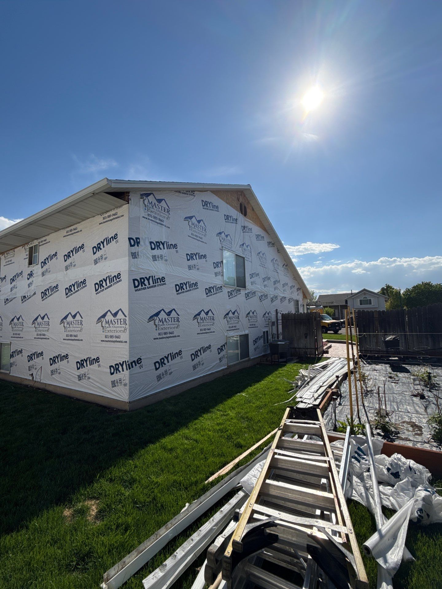 Project in Orem by Master Rain Gutters.
