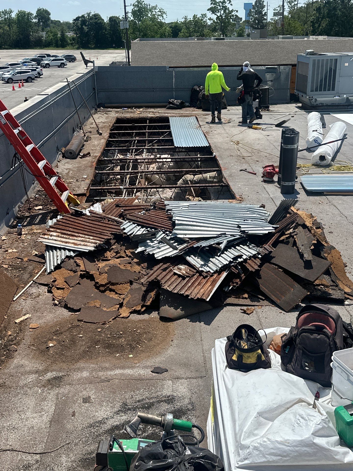 Project in Houston by Hartland Roofing & Construction