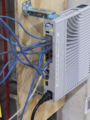Structured cabling installation by CimaSolutions