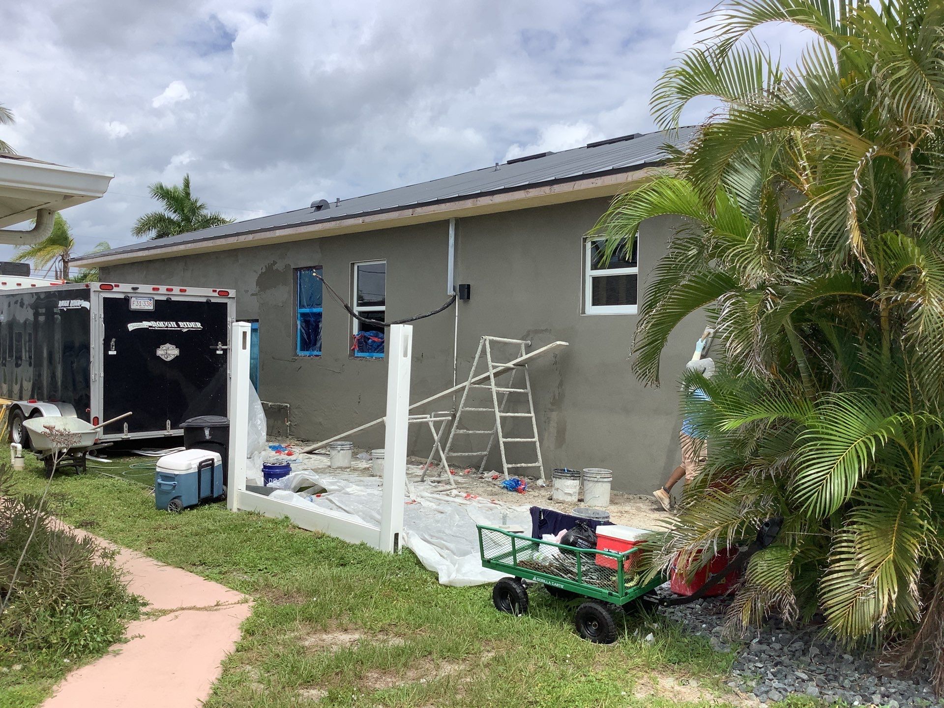 Decorative Soffit and Fascia Upgrade in Matlacha by Gutter Professors