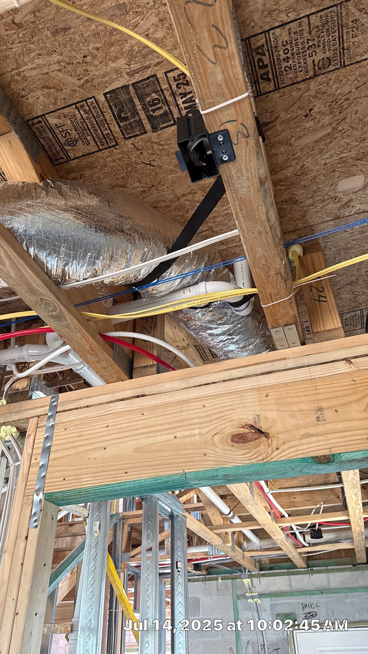 New Construction Pre Drywall Inspection by Building performance Solutions LLC