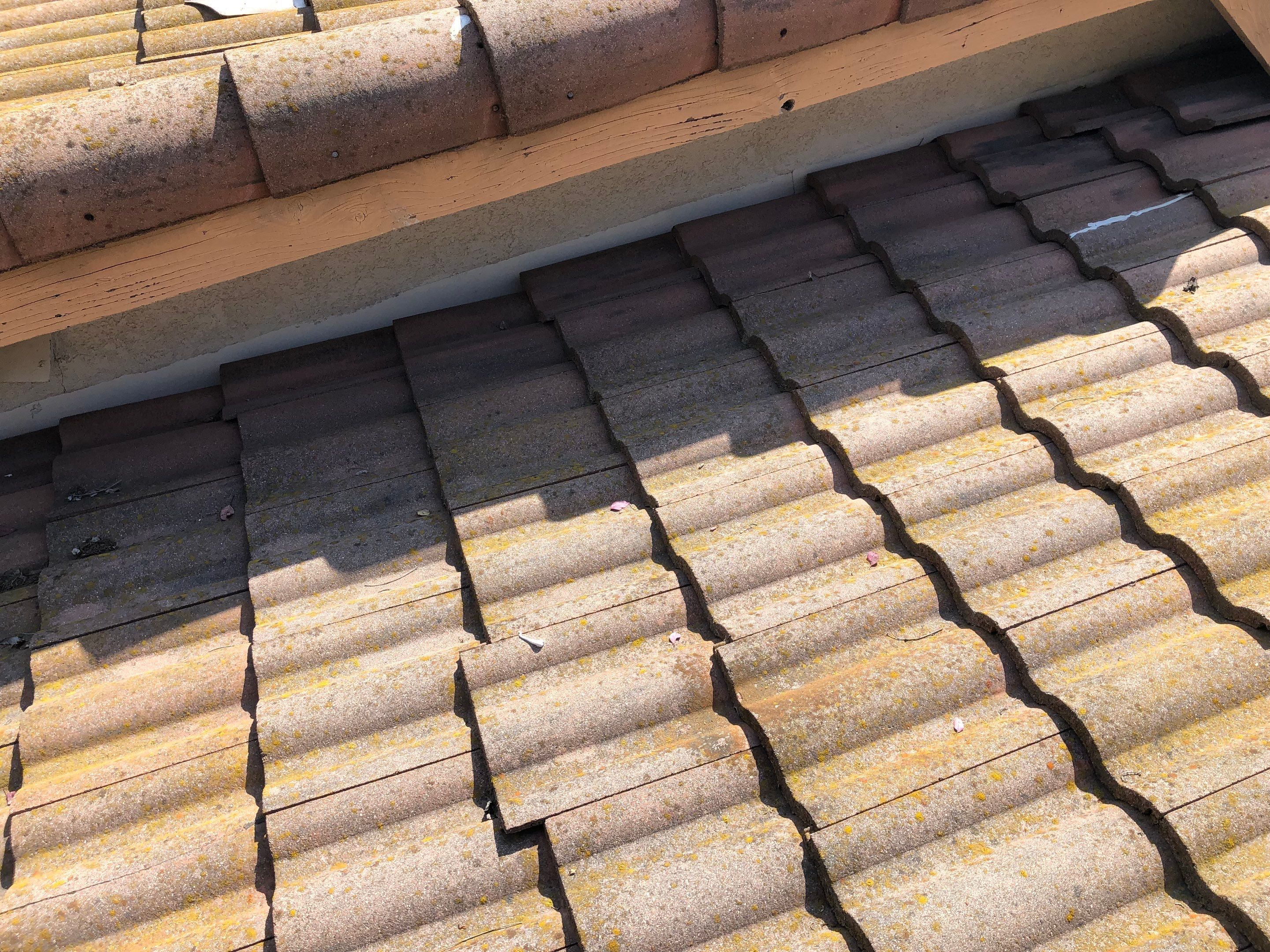 Concrete Tile Roof Lift and Lay Underlayment Replacement in Temecula by Zenith Roofing Services