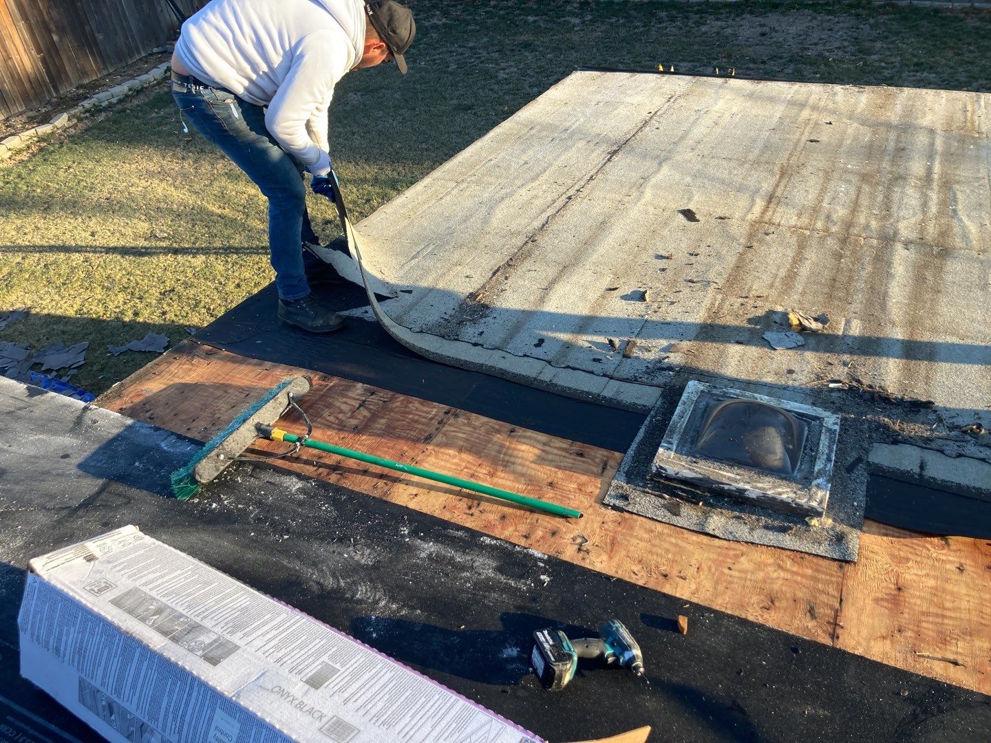 Meridian Single Level Residential Roofing Installation by ID Roofing LLC