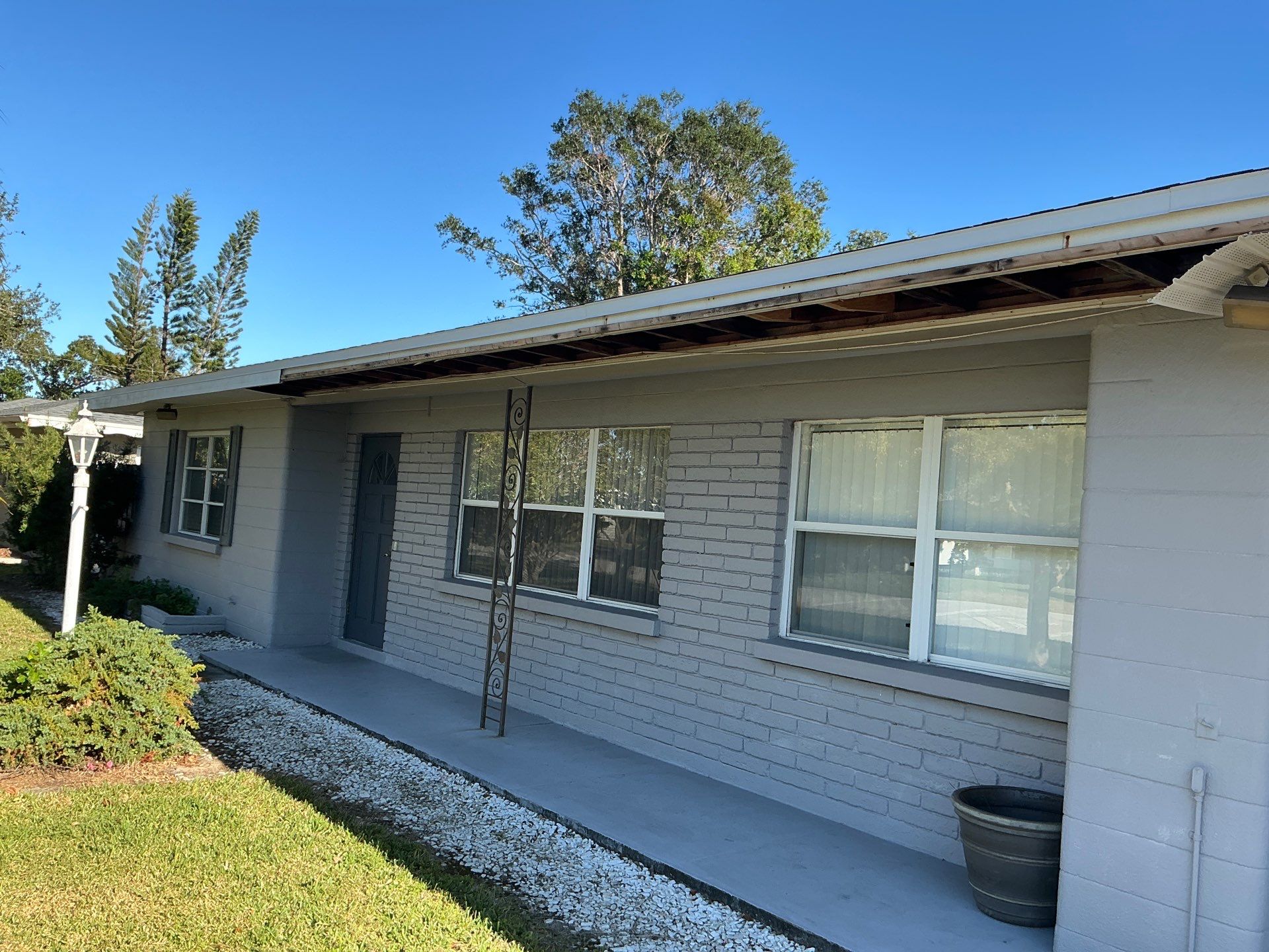 Soffit and Fascia Upgrade in Sarasota FL by Gutter Professors