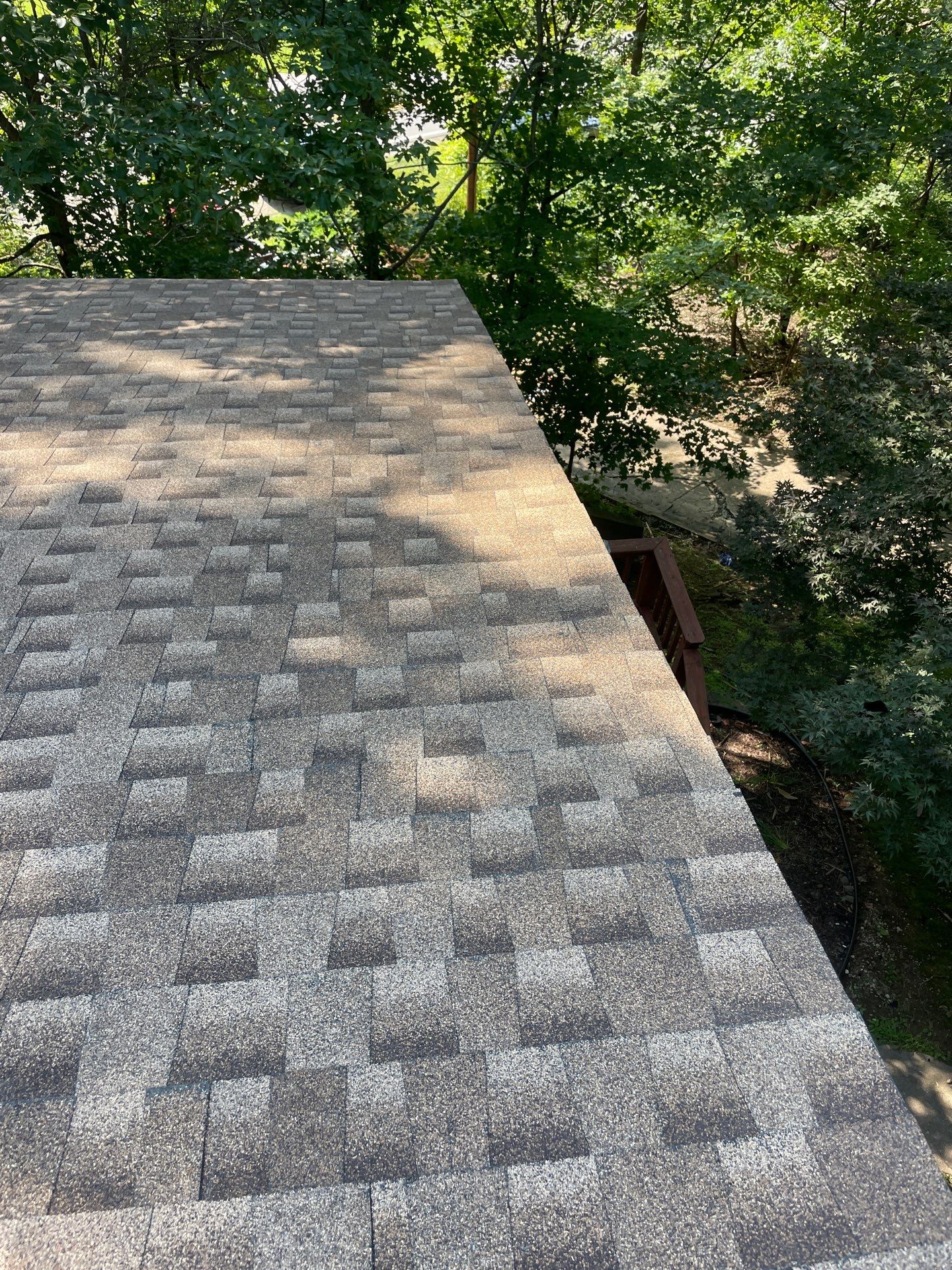 Residential Roofing Installation using GAF Timberline HDZ Shakewood by Rainstoppers Roofing