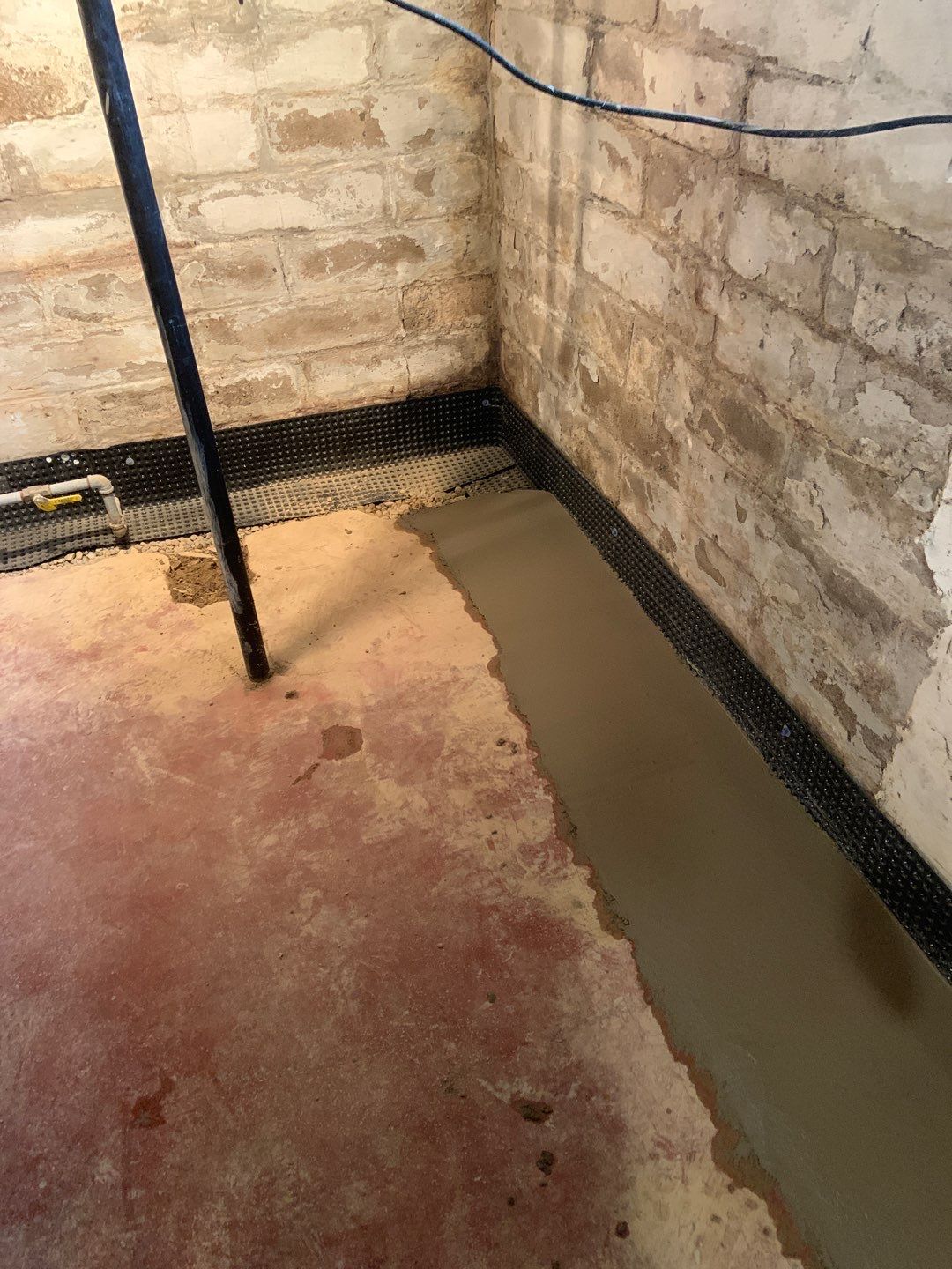 Waterproofing for Chris’ Rental Property Sale by Waterproofing Northeast