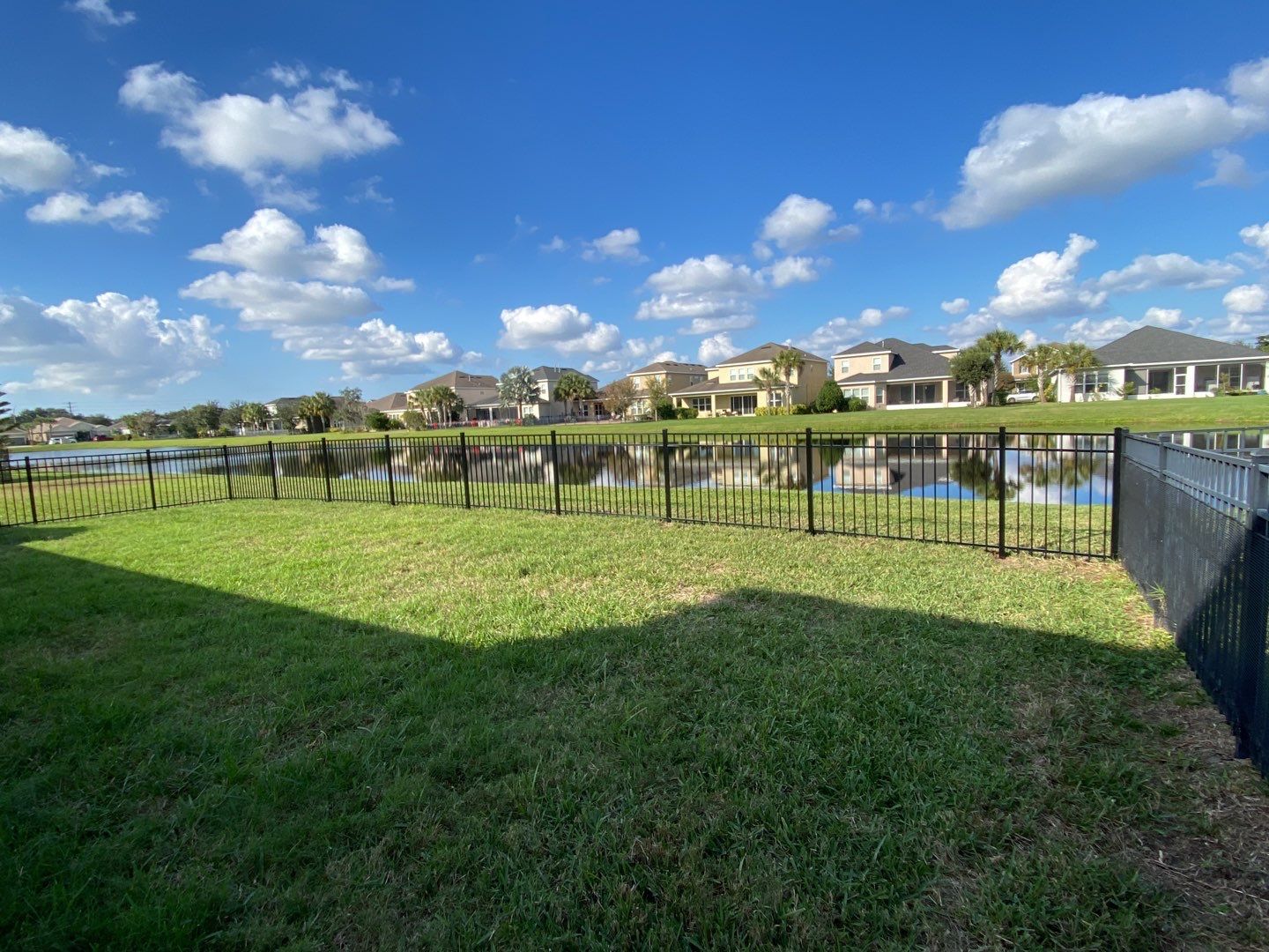 Bradenton, FL 4 ft. Tall 3-Rail Black Aluminum Fence by Asap fence and gates, LLC