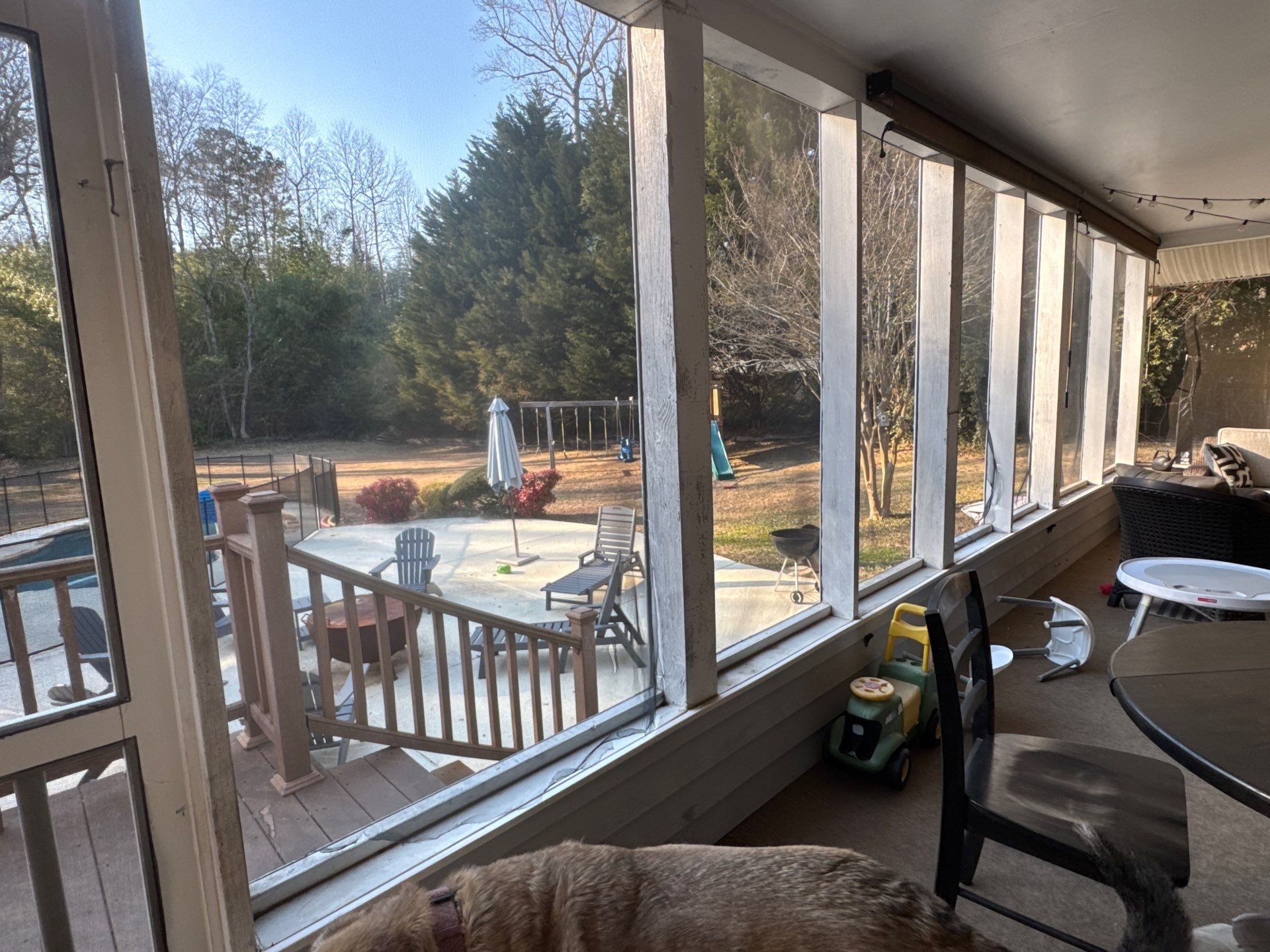 Screen Porch Replacement by Praise God Painting, LLC