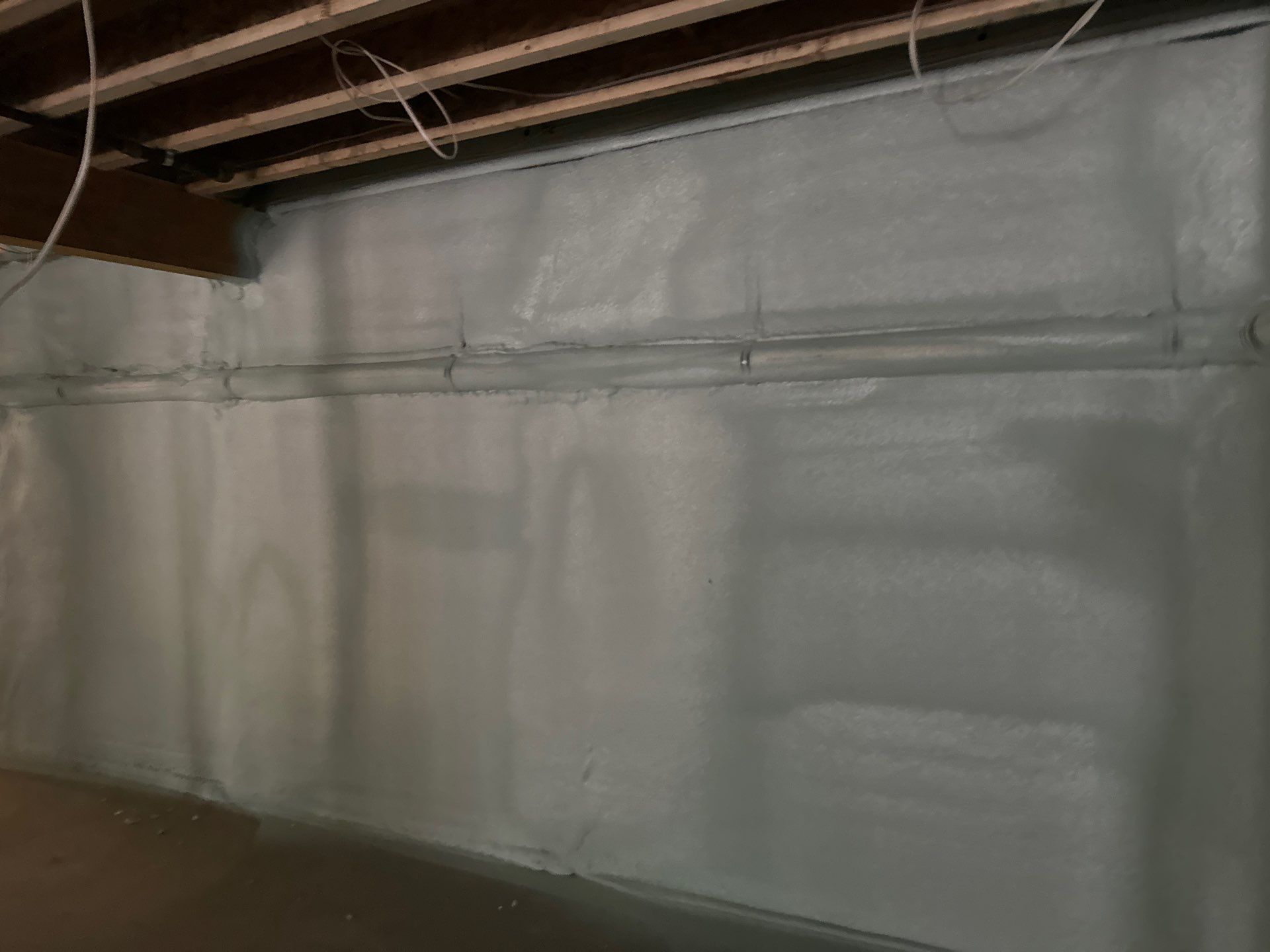 New Home Construction using open cell spray foam by NYS Foam & Energy