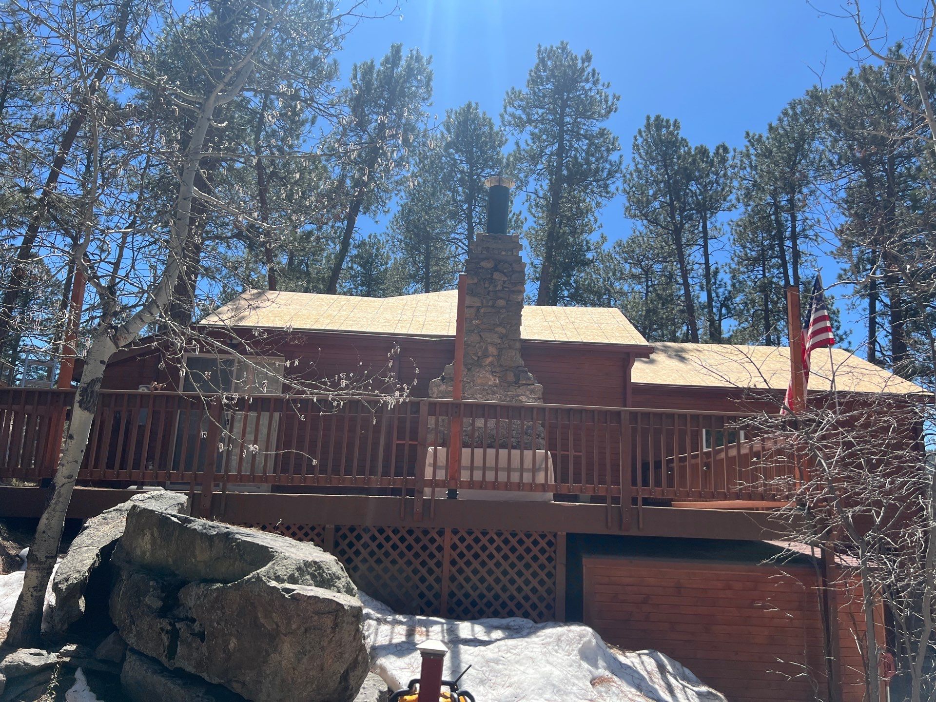Residential Roofing Installation using Standing Seam Metal by Blue Peaks Roofing LLC 