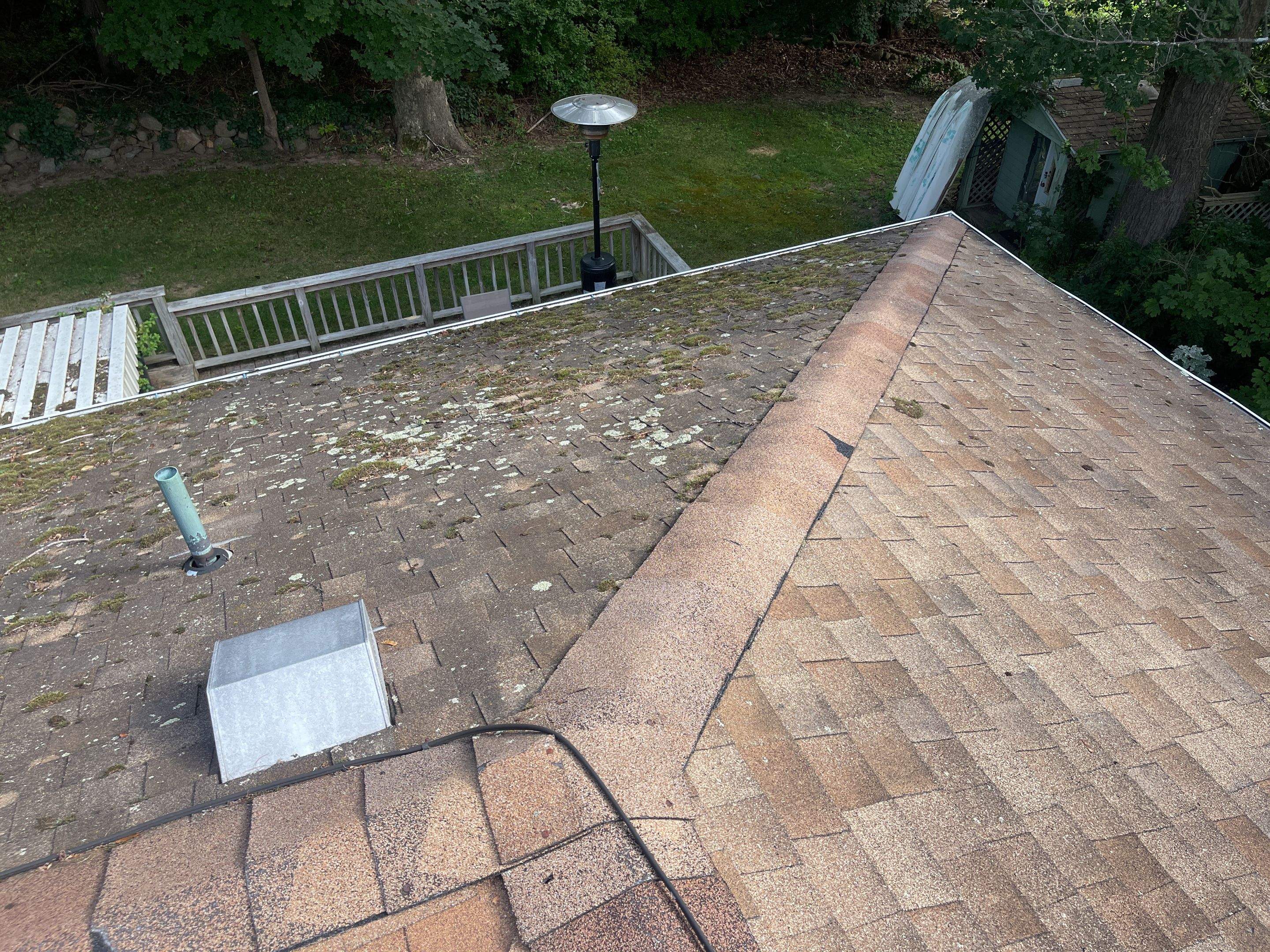 Residential Roofing Installation using Owens Corning Duration Teak by A Plus Exterior