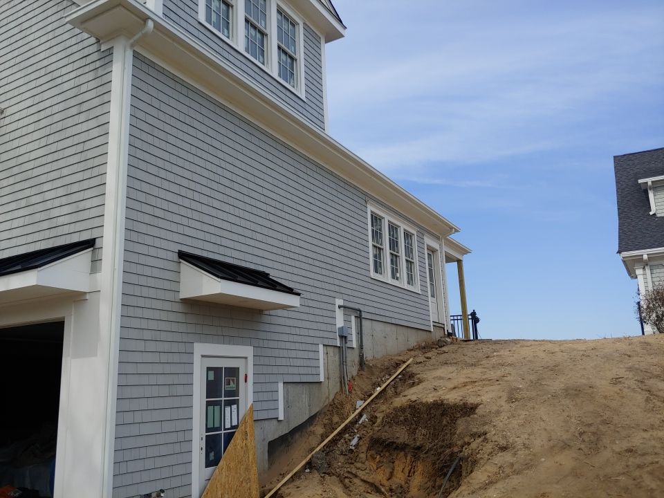 Gutter Installation using 5" Box Style Aluminum Gutter in Duxbury, MA by Gutter Pro Enterprises