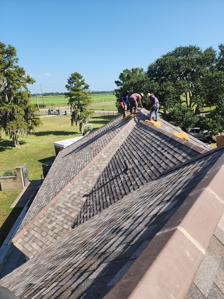 Residential Roof Installation with Hecker Clay Ridge Caps by CTL Pro Construction LLC
