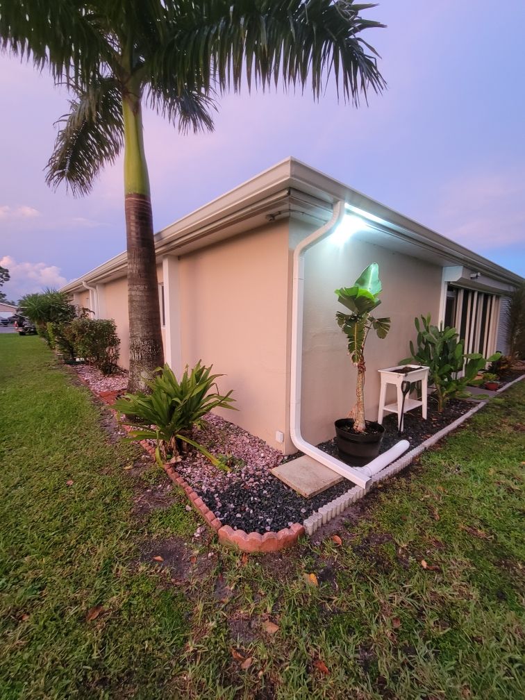 6-Inch Gutters Installed in Fort Myers FL by Gutter Professors