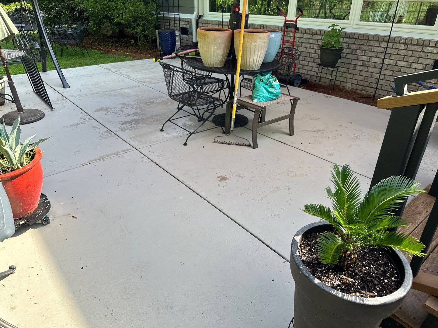 Concrete using AcryFin by DuraSeal