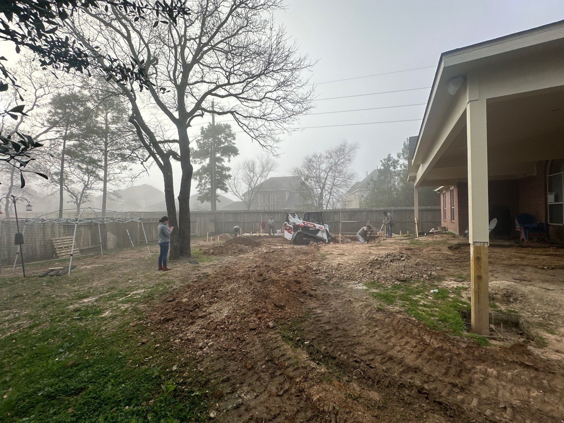 Pool, Patio Cover and Summer Kitchen in Creekside by SophAlx LLC